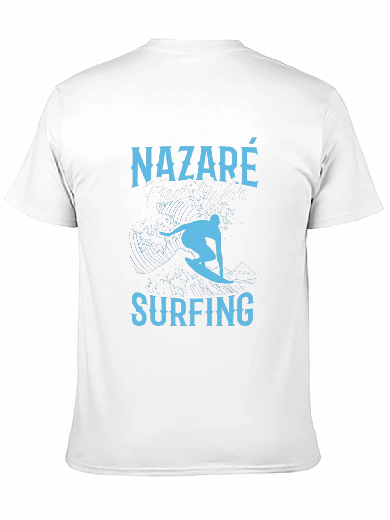 Nazare Surfing Freak Wave T-Shirt