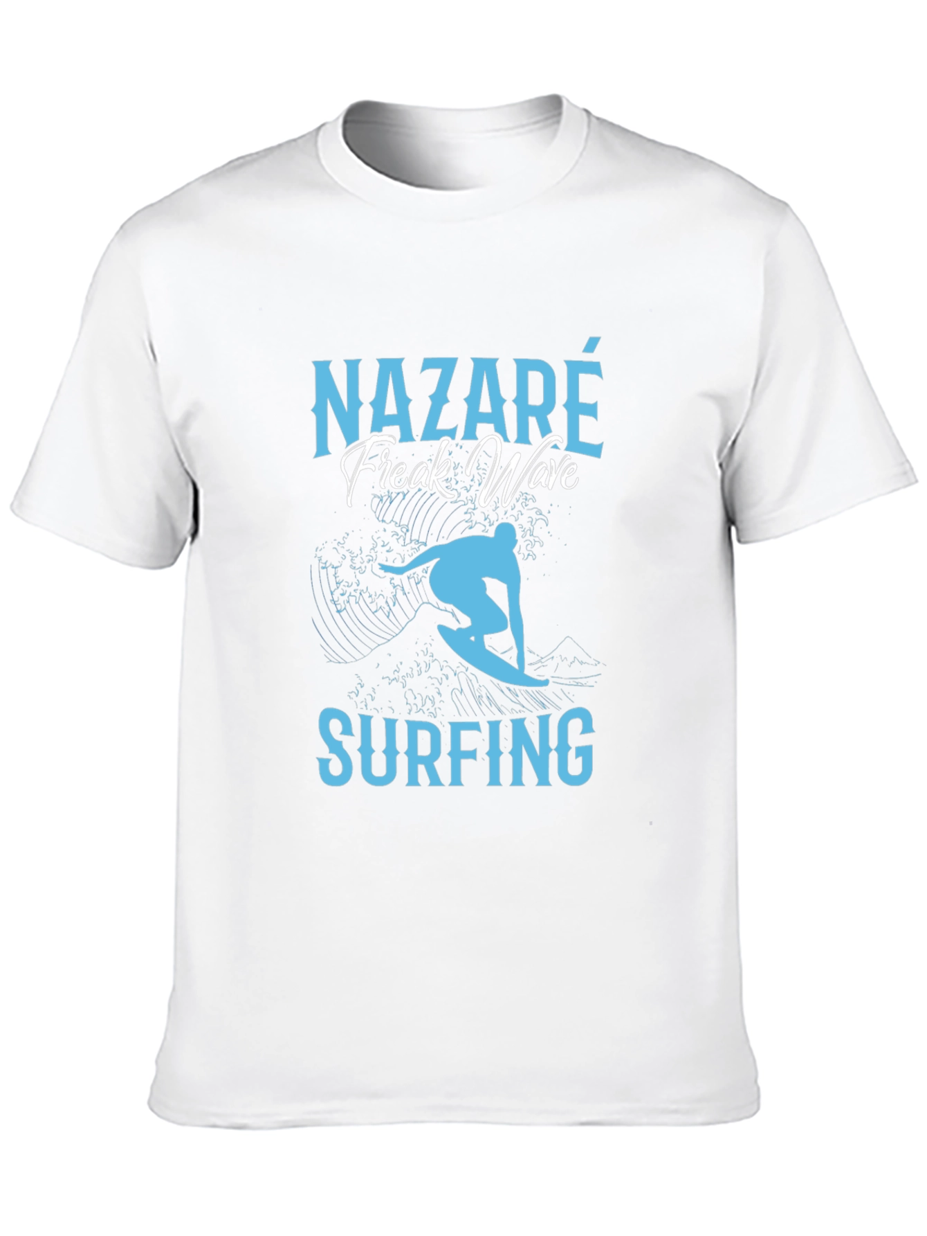 Nazare Surfing Freak Wave T-Shirt