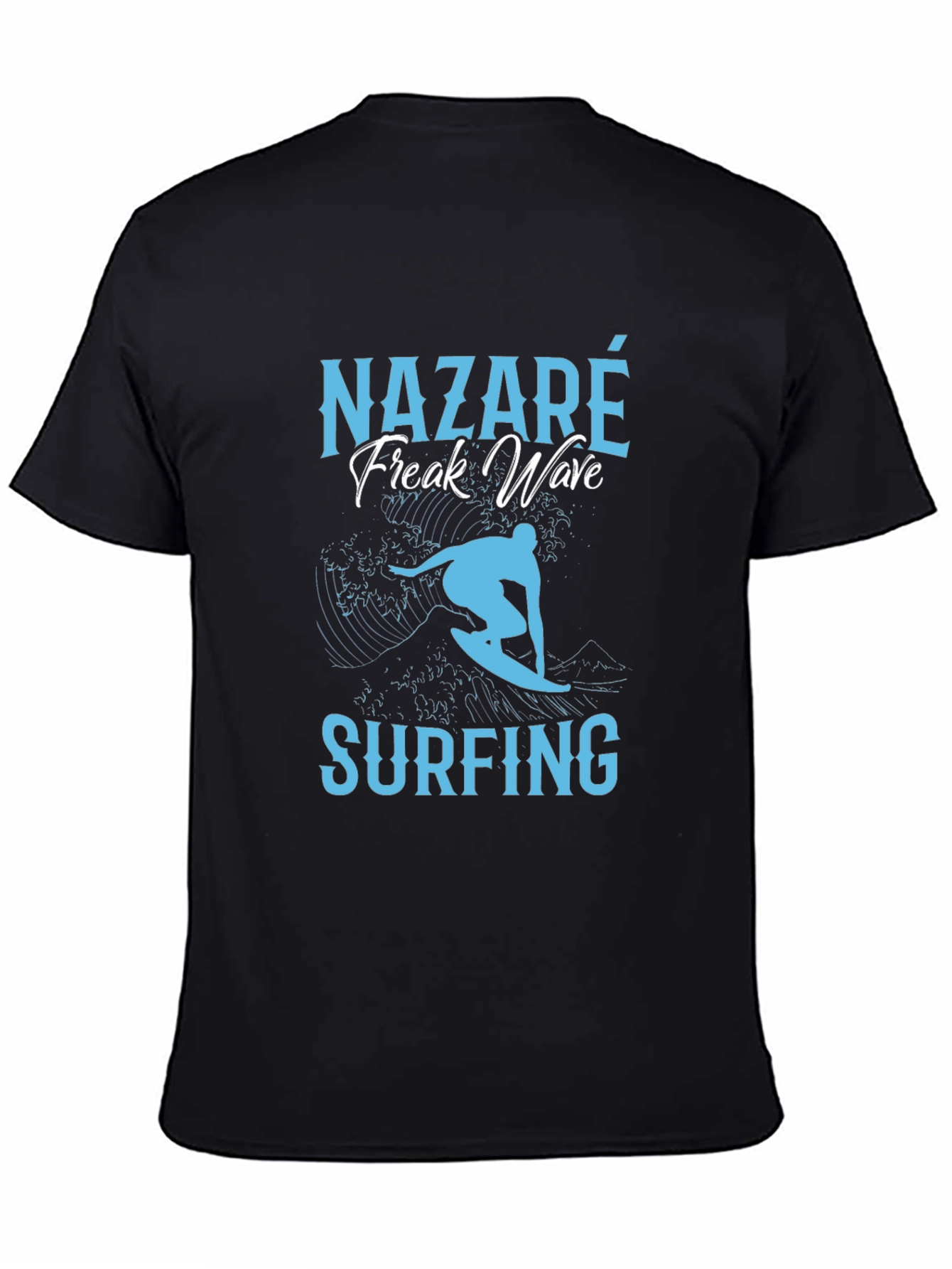 Nazare Surfing Freak Wave T-Shirt