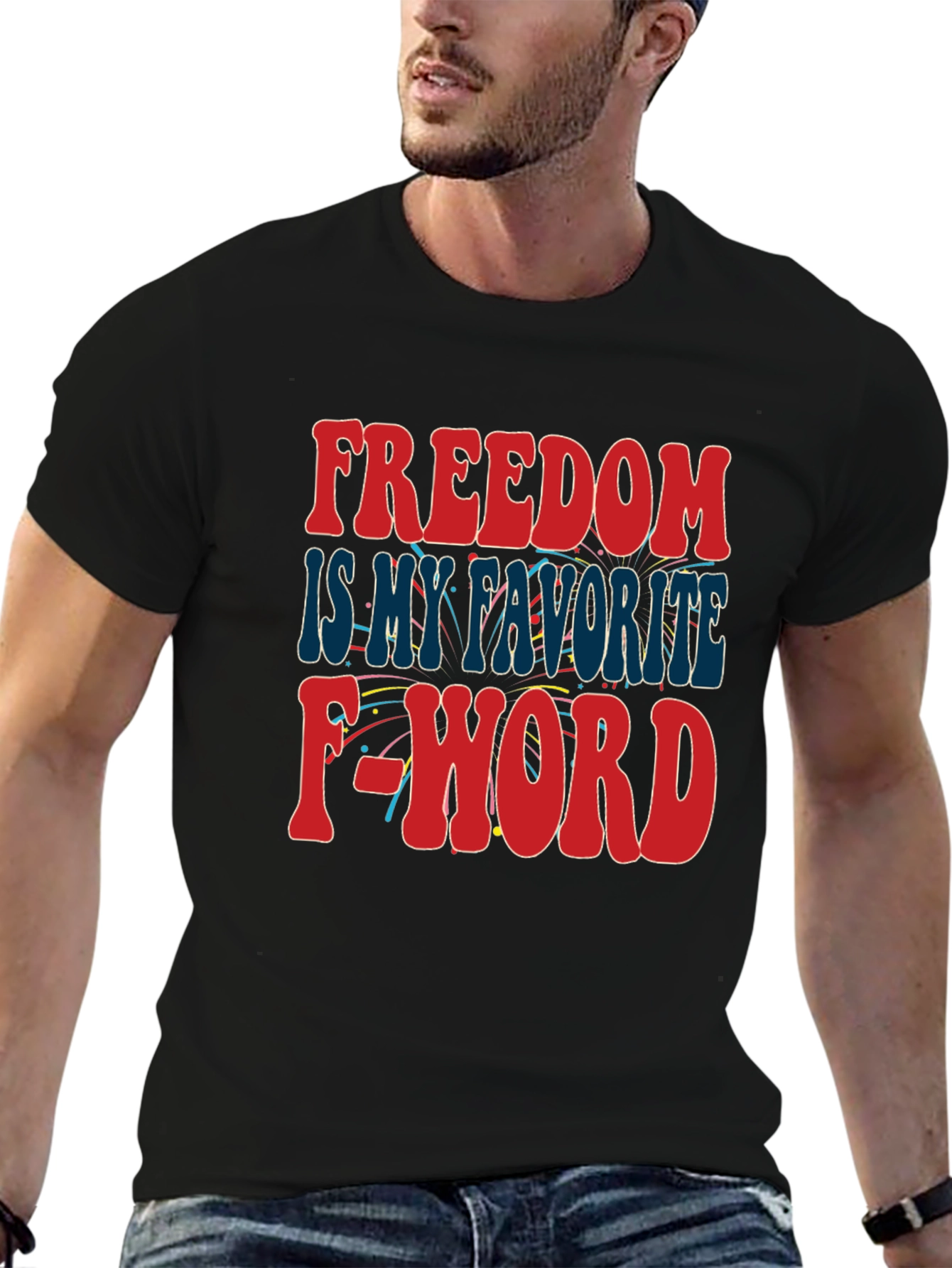 Freedom F-Word Graphic Tee