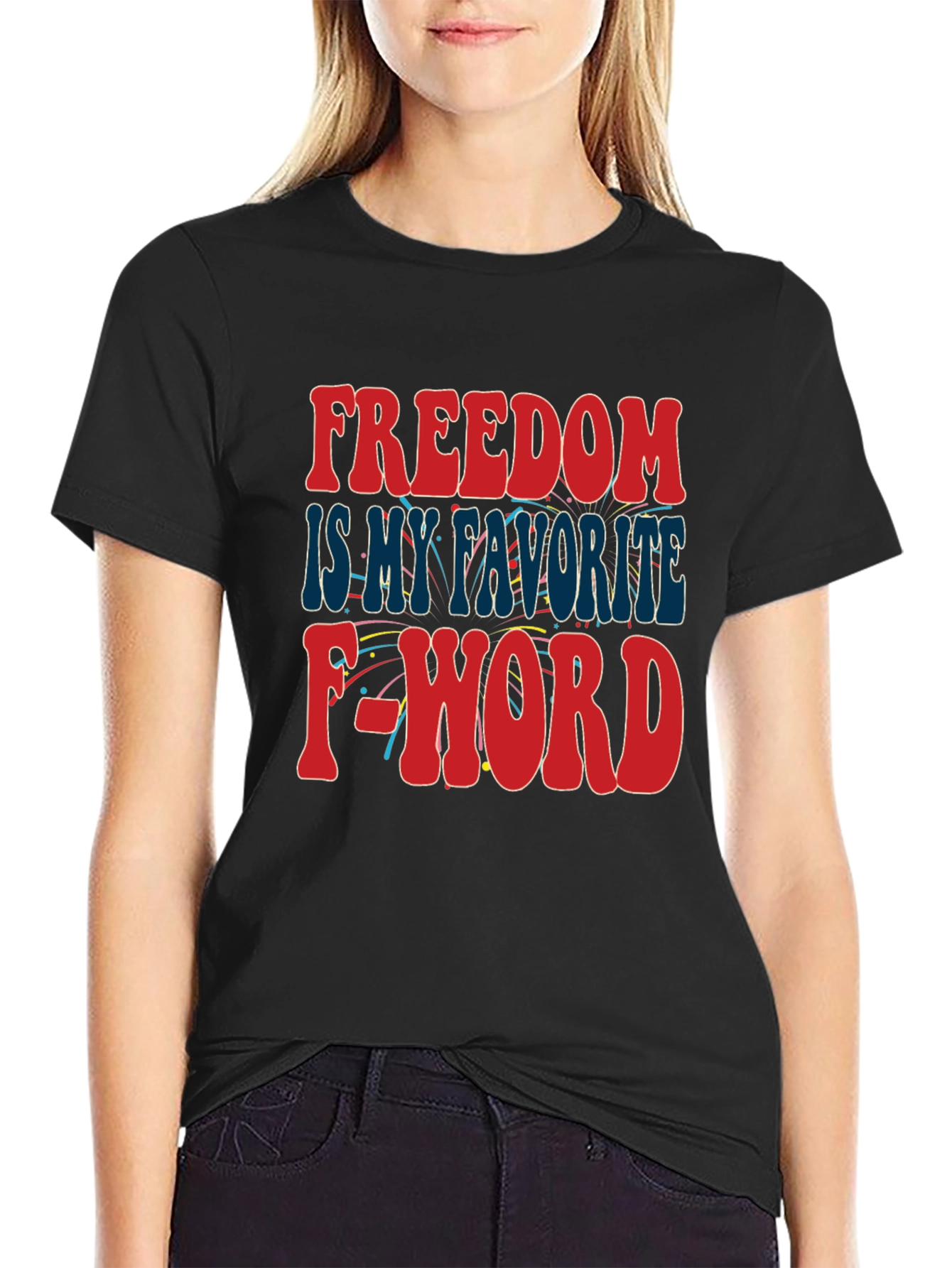 Freedom F-Word Graphic Tee