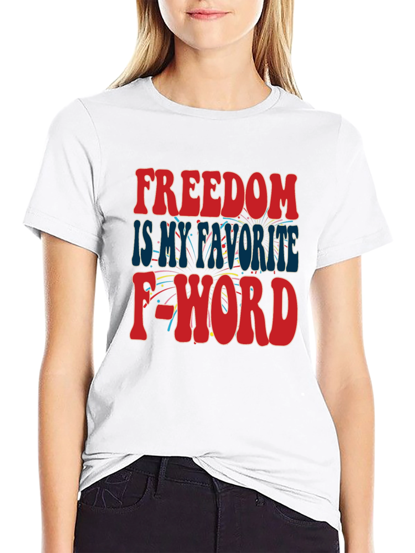 Freedom F-Word Graphic Tee