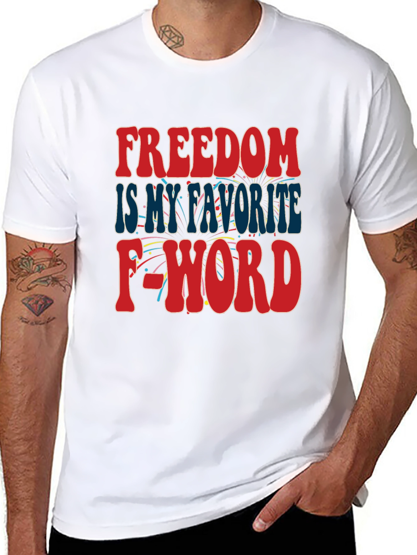 Freedom F-Word Graphic Tee