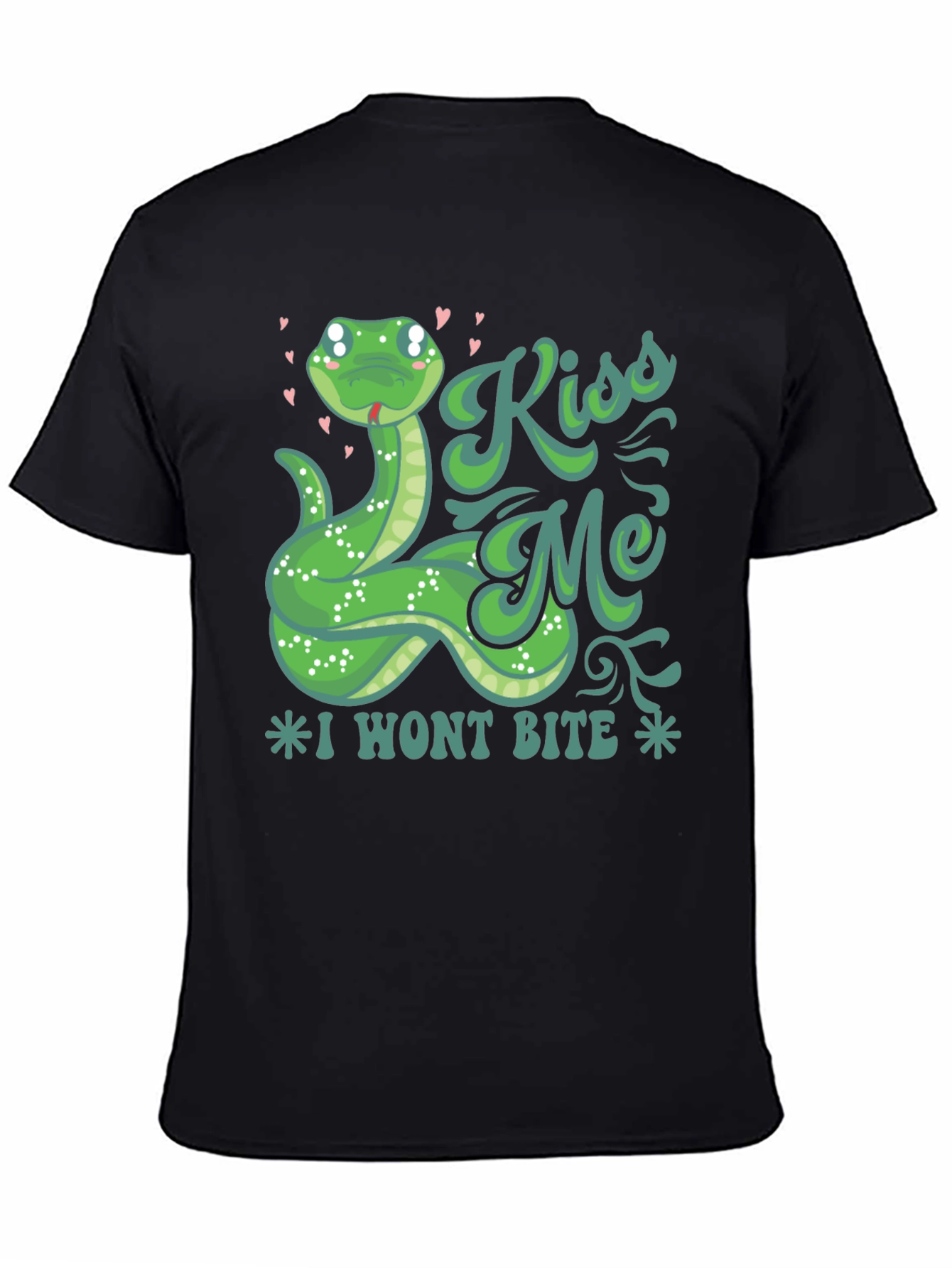 Kiss Me Snake T-Shirt - I Wont Bite