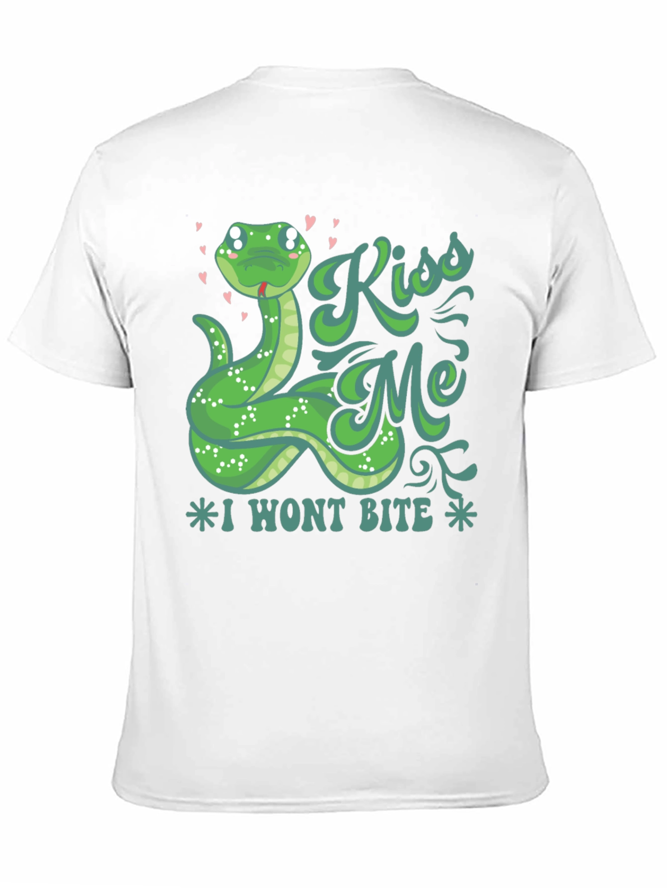 Kiss Me Snake T-Shirt - I Wont Bite