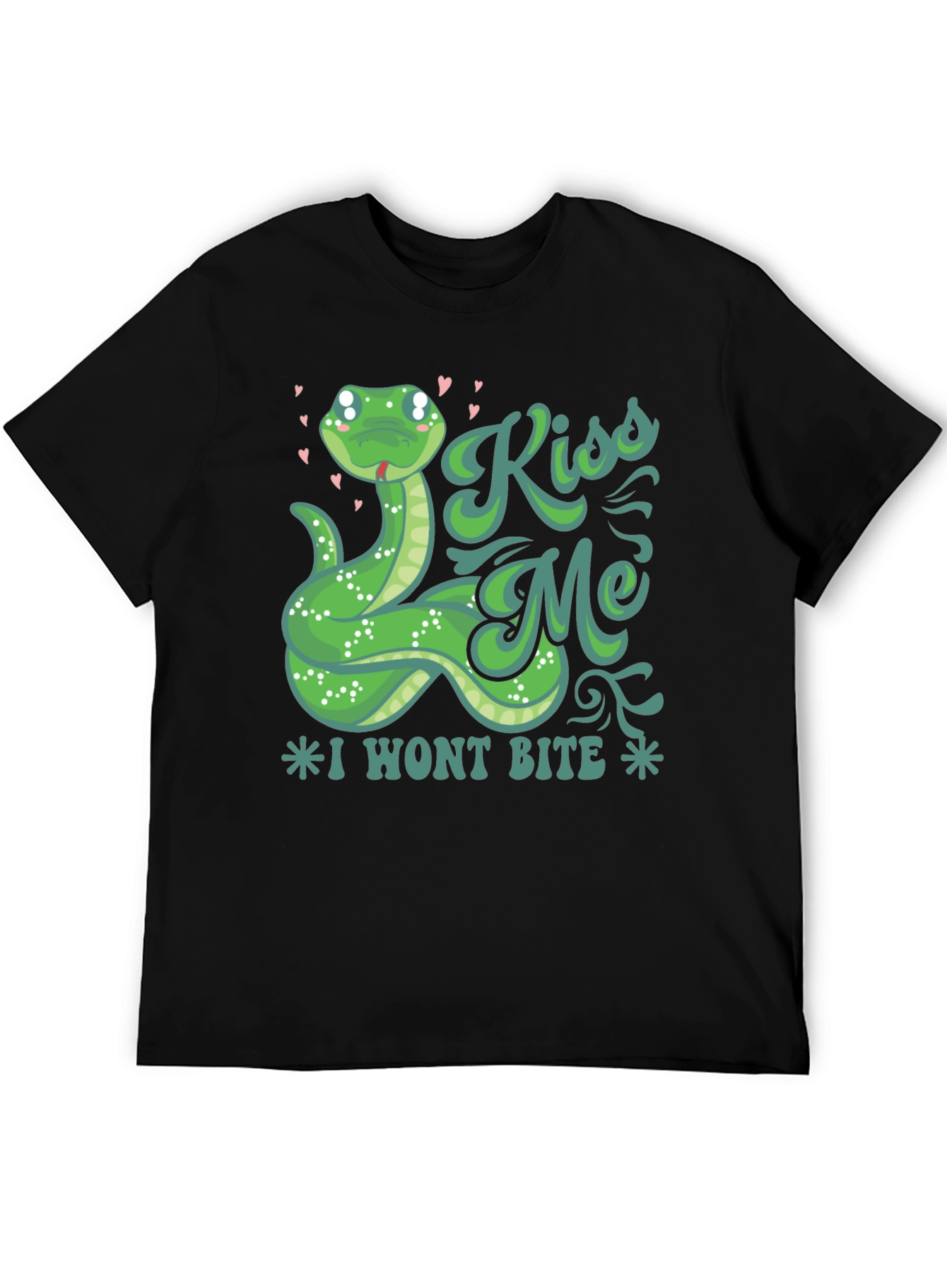 Kiss Me Snake T-Shirt - I Wont Bite