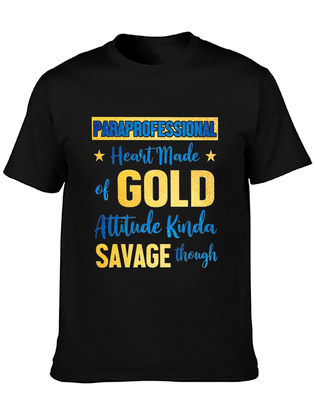 Paraprofessional Heart of Gold T-Shirt