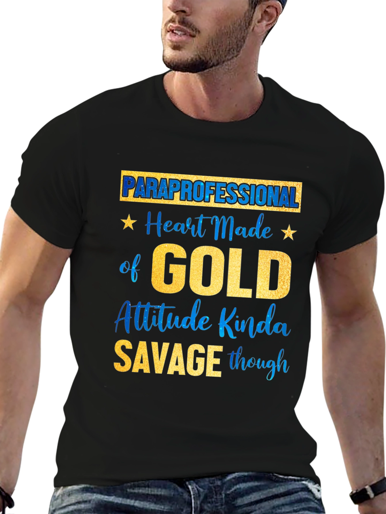 Paraprofessional Heart of Gold T-Shirt