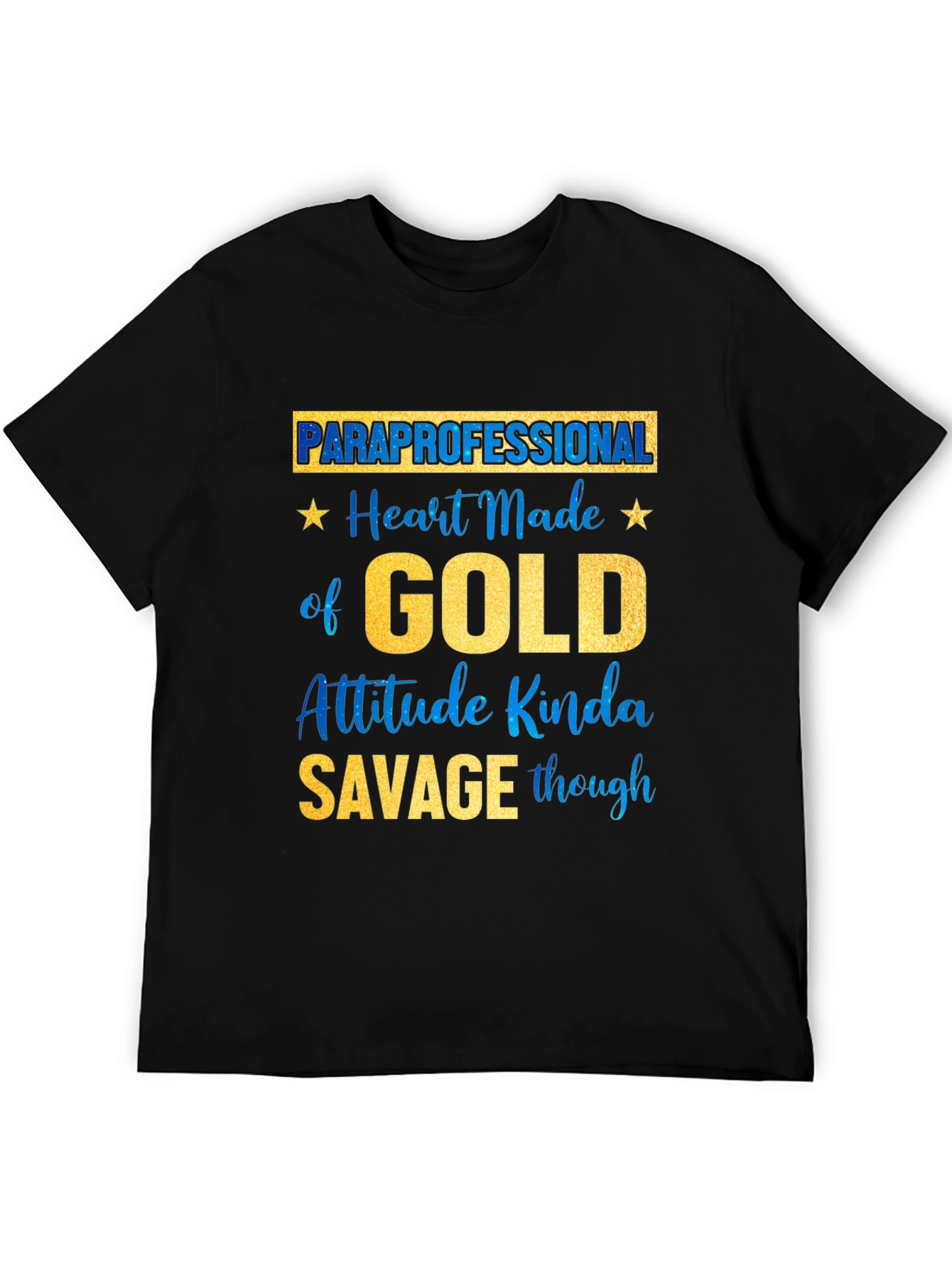 Paraprofessional Heart of Gold T-Shirt