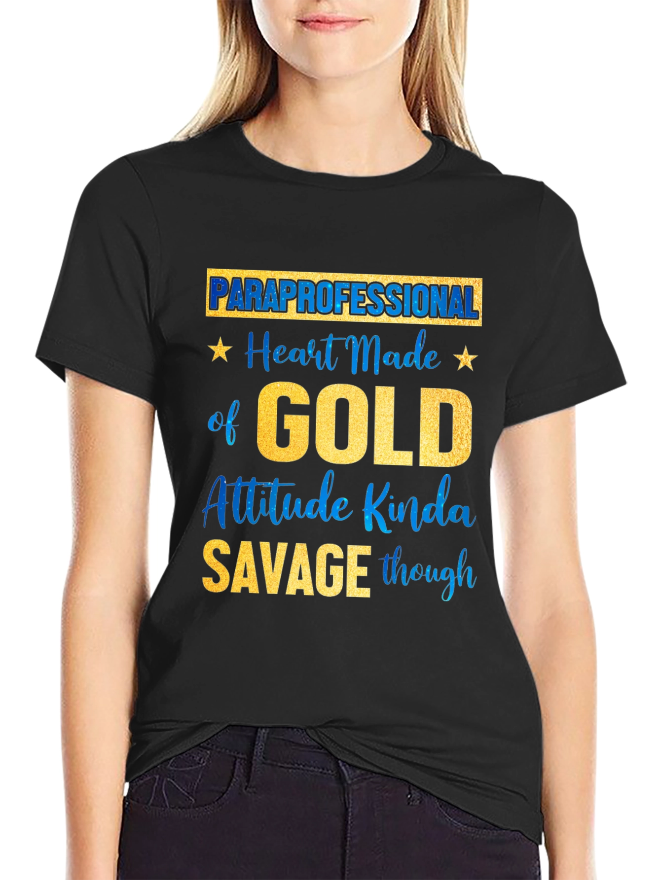 Paraprofessional Heart of Gold T-Shirt