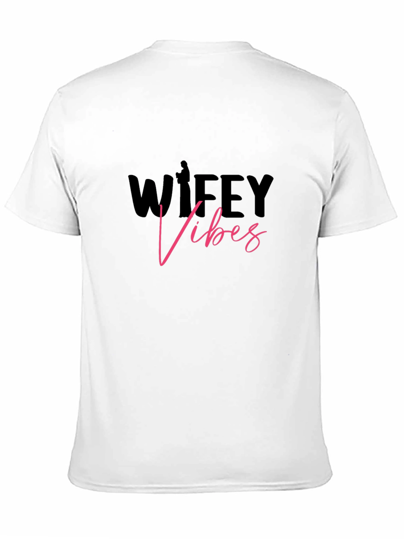 Wifey Vibes Black Graphic Tee