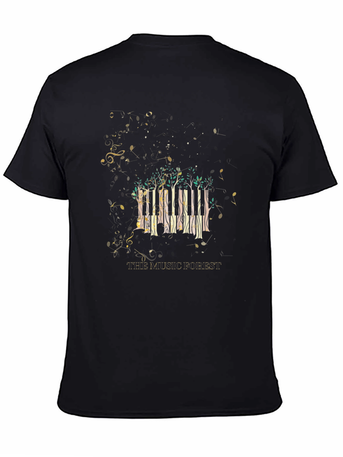 Music Forest Graphic T-Shirt
