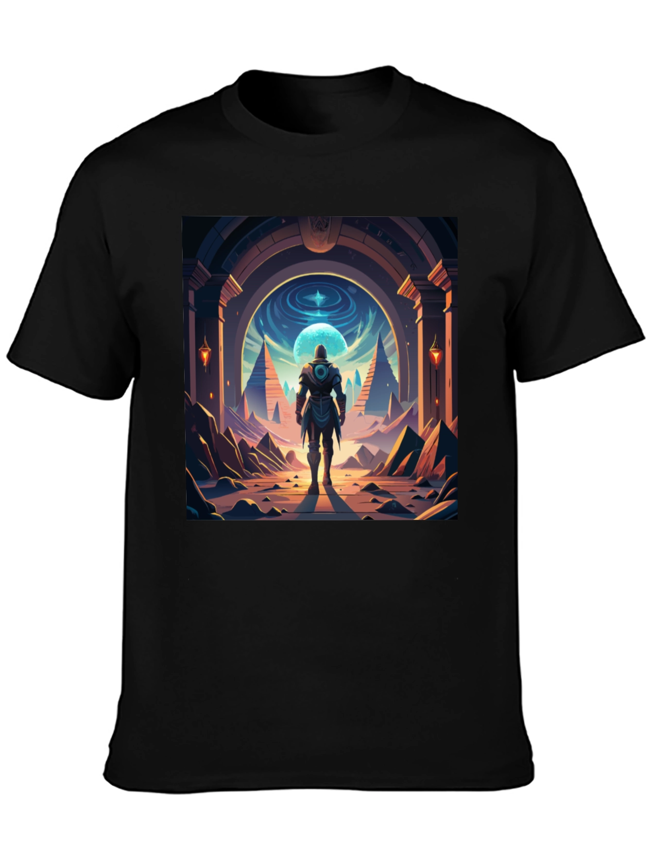 Sci-Fi Voyager T-Shirt - Gateway to Adventure