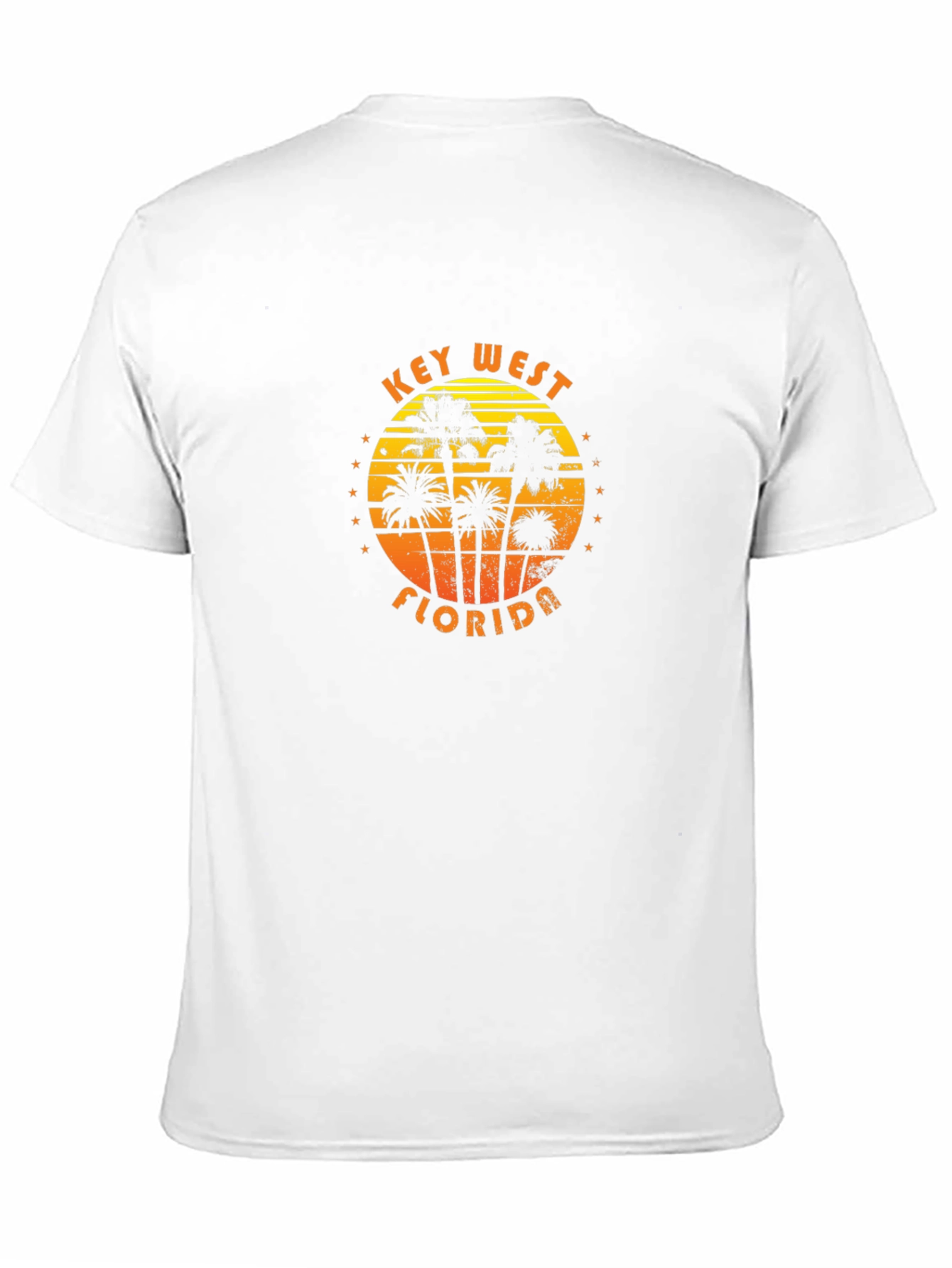 Key West Florida Palms Graphic T-Shirt