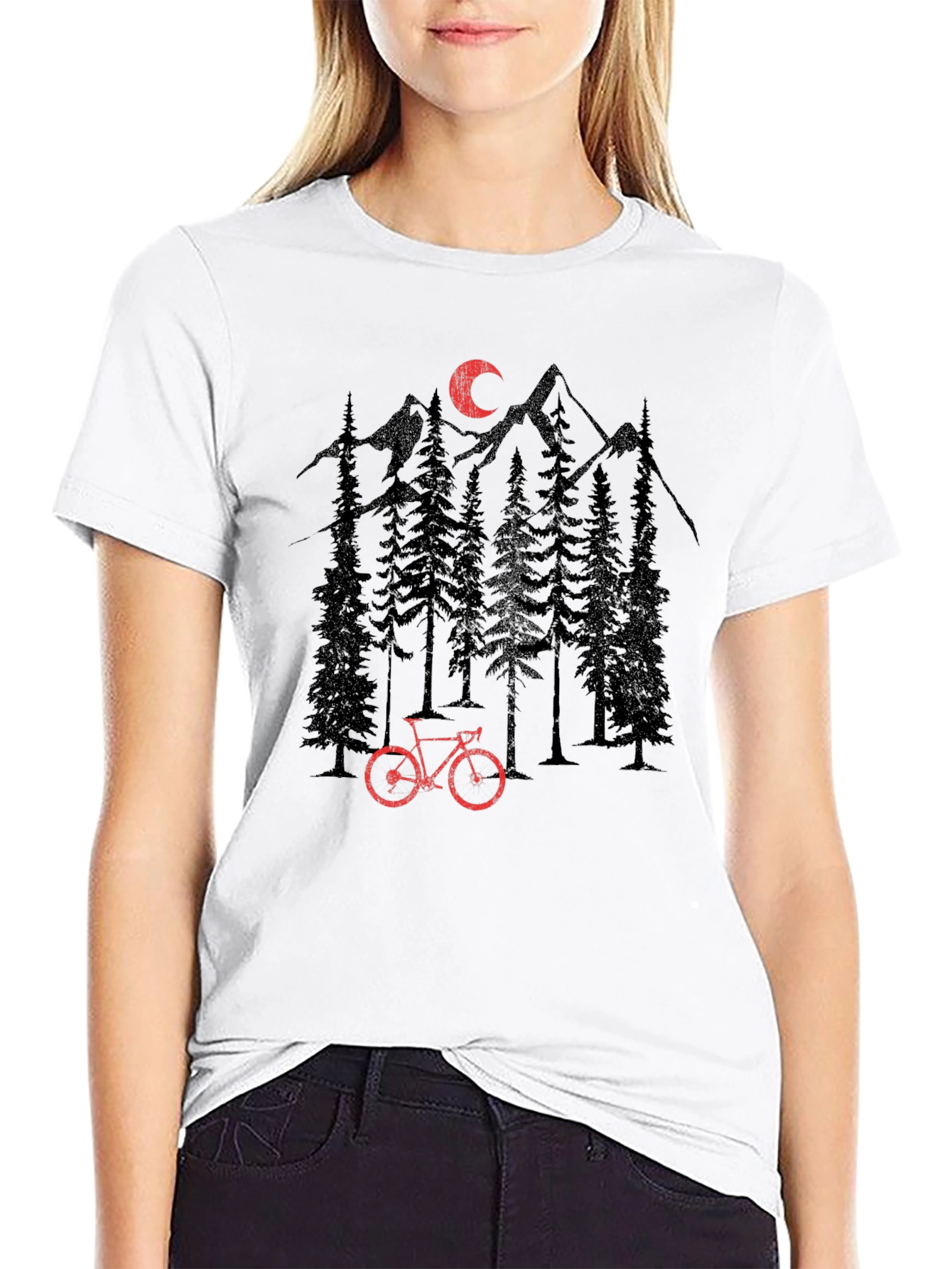 Mountain Bike T-Shirt - Nature Graphic Tee