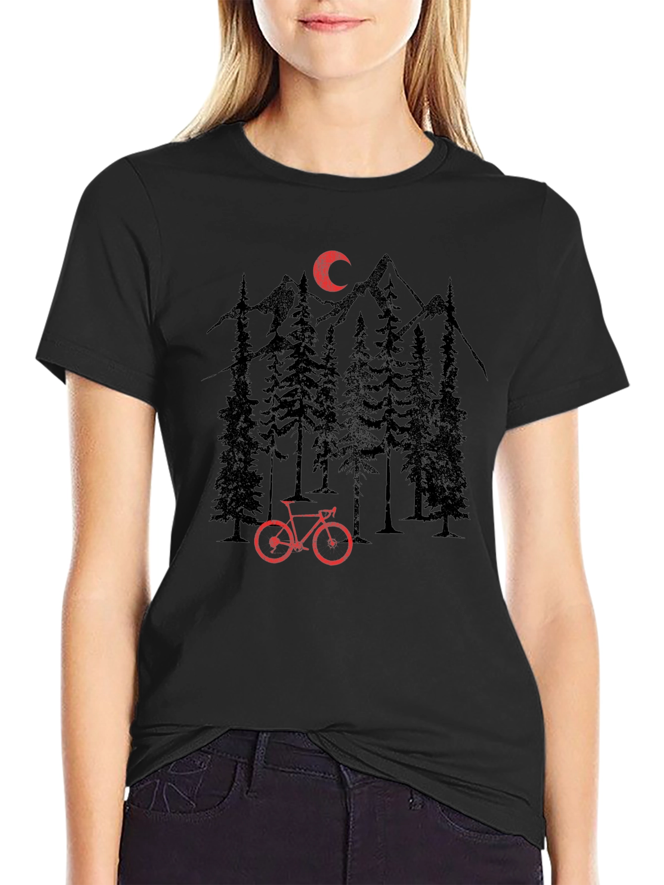 Mountain Bike T-Shirt - Nature Graphic Tee