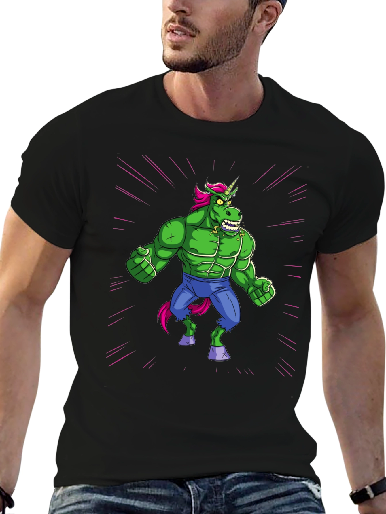 Hulk Unicorn Graphic Tee