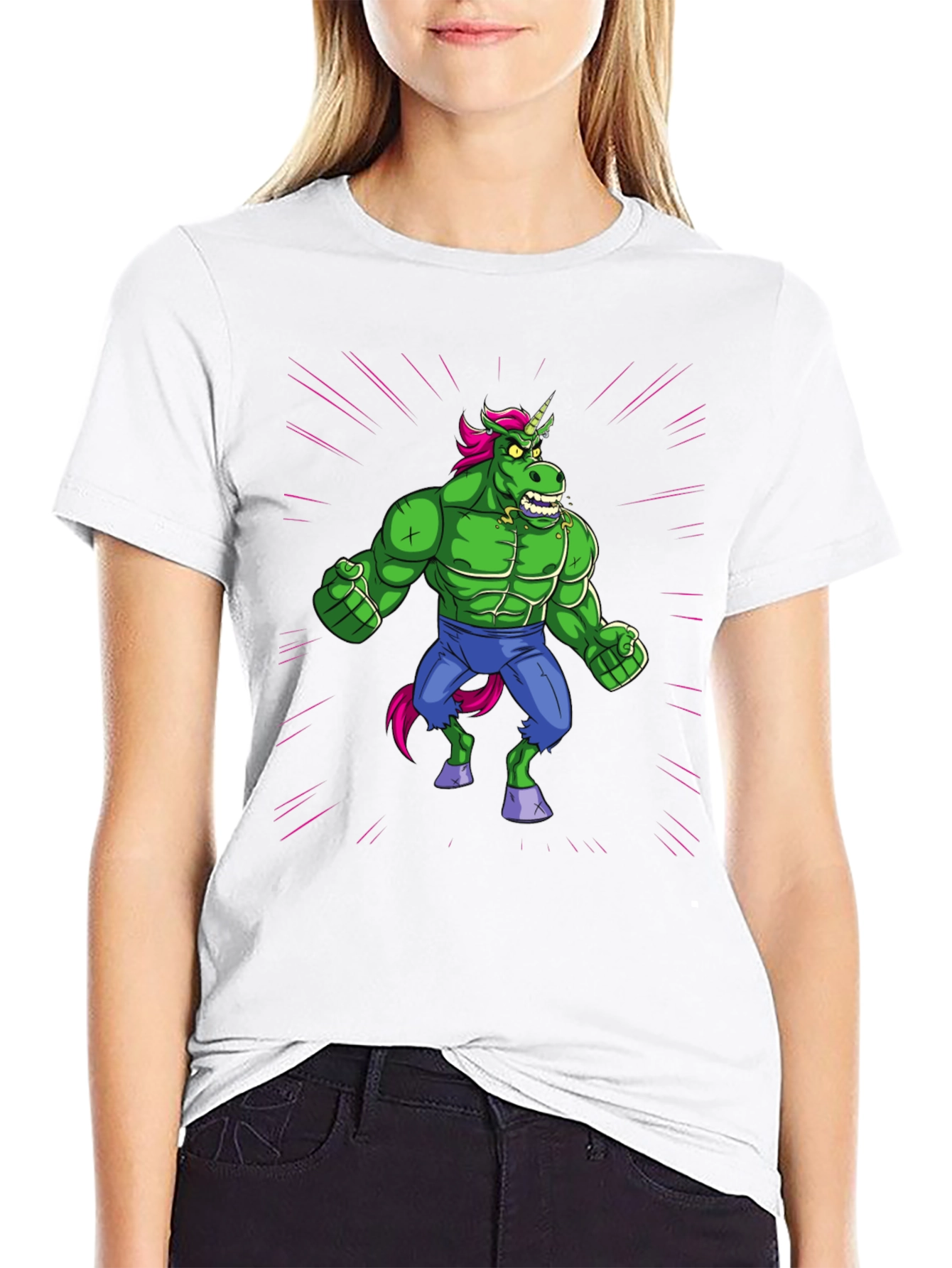 Hulk Unicorn Graphic Tee
