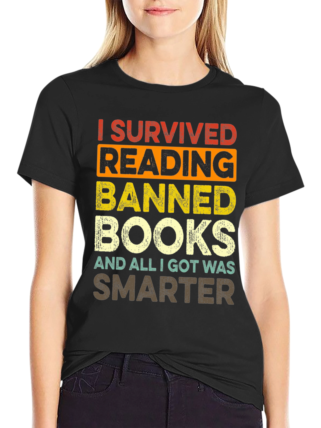 I Survived Reading Banned Books T-Shirt