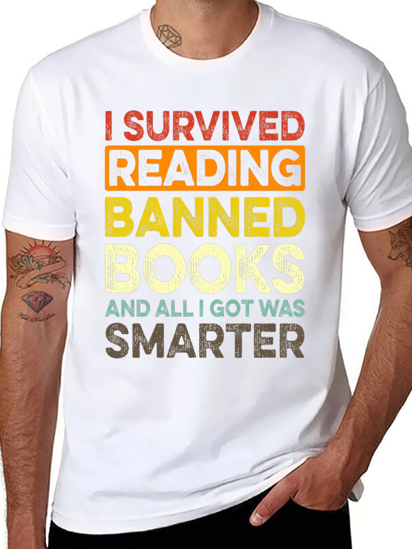 I Survived Reading Banned Books T-Shirt