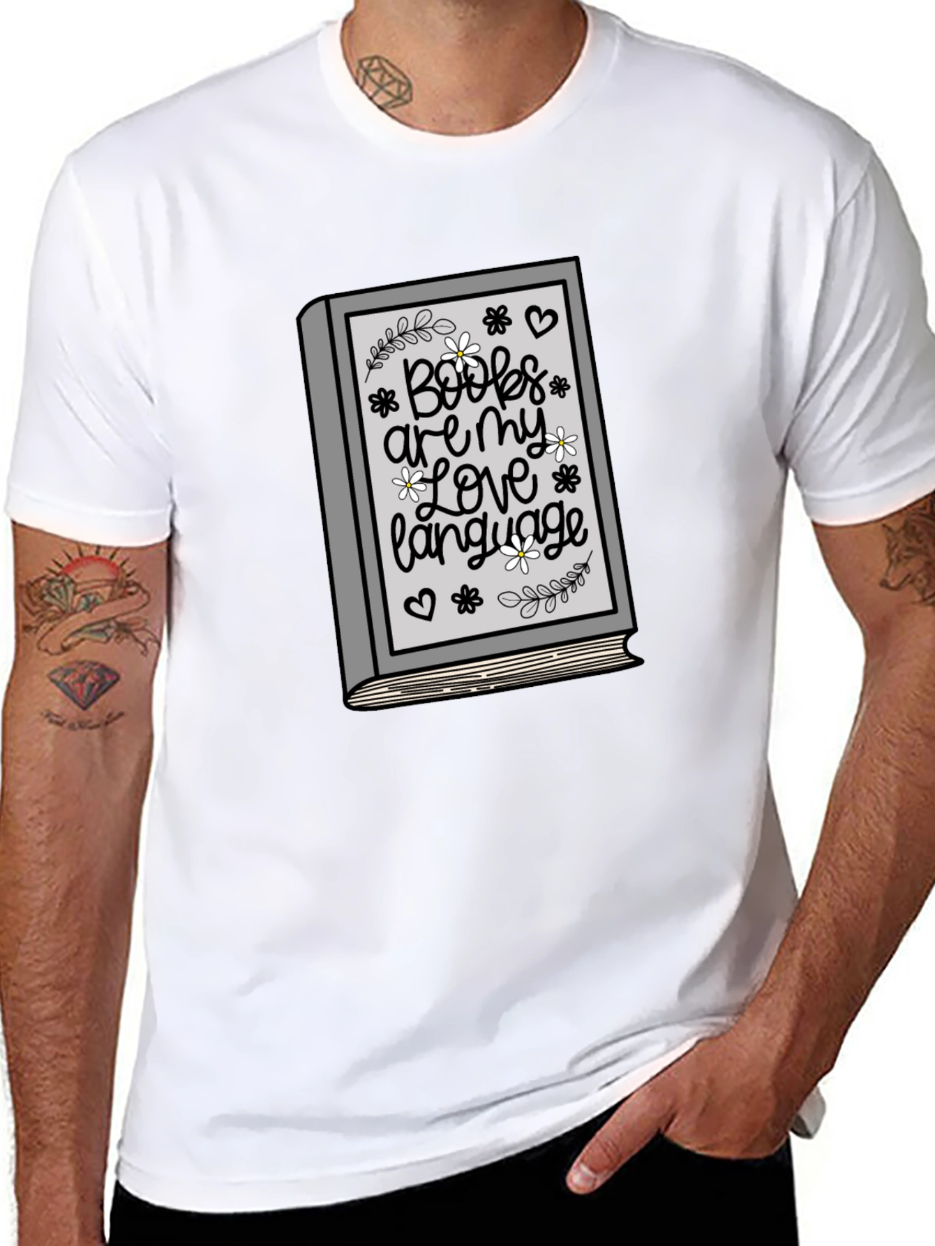 Books are My Love Language Graphic Tee