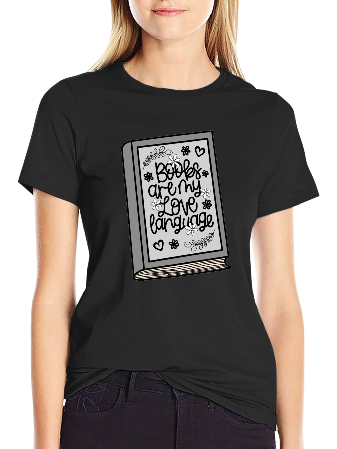 Books are My Love Language Graphic Tee