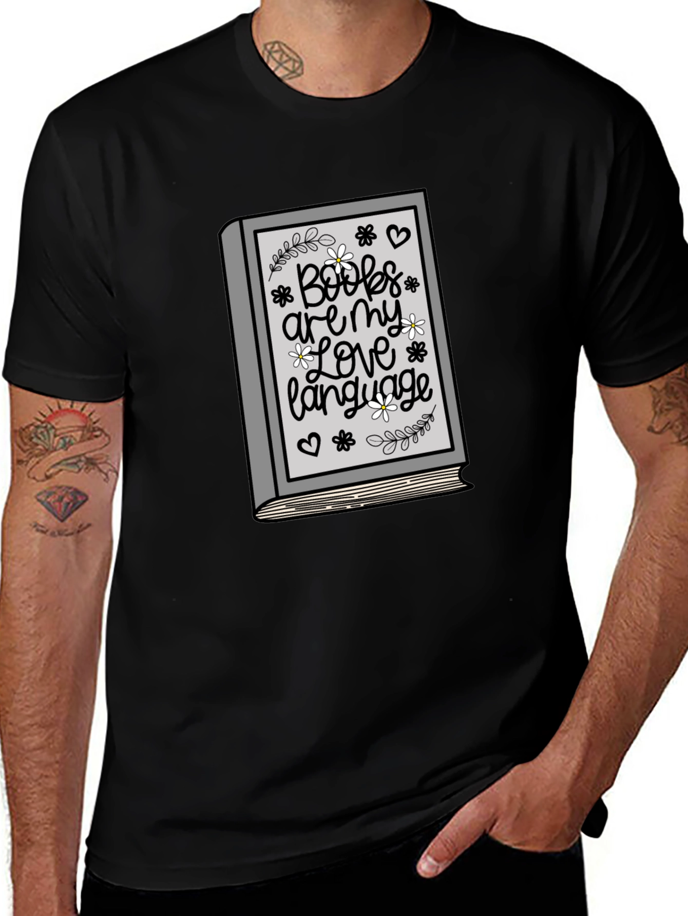 Books are My Love Language Graphic Tee