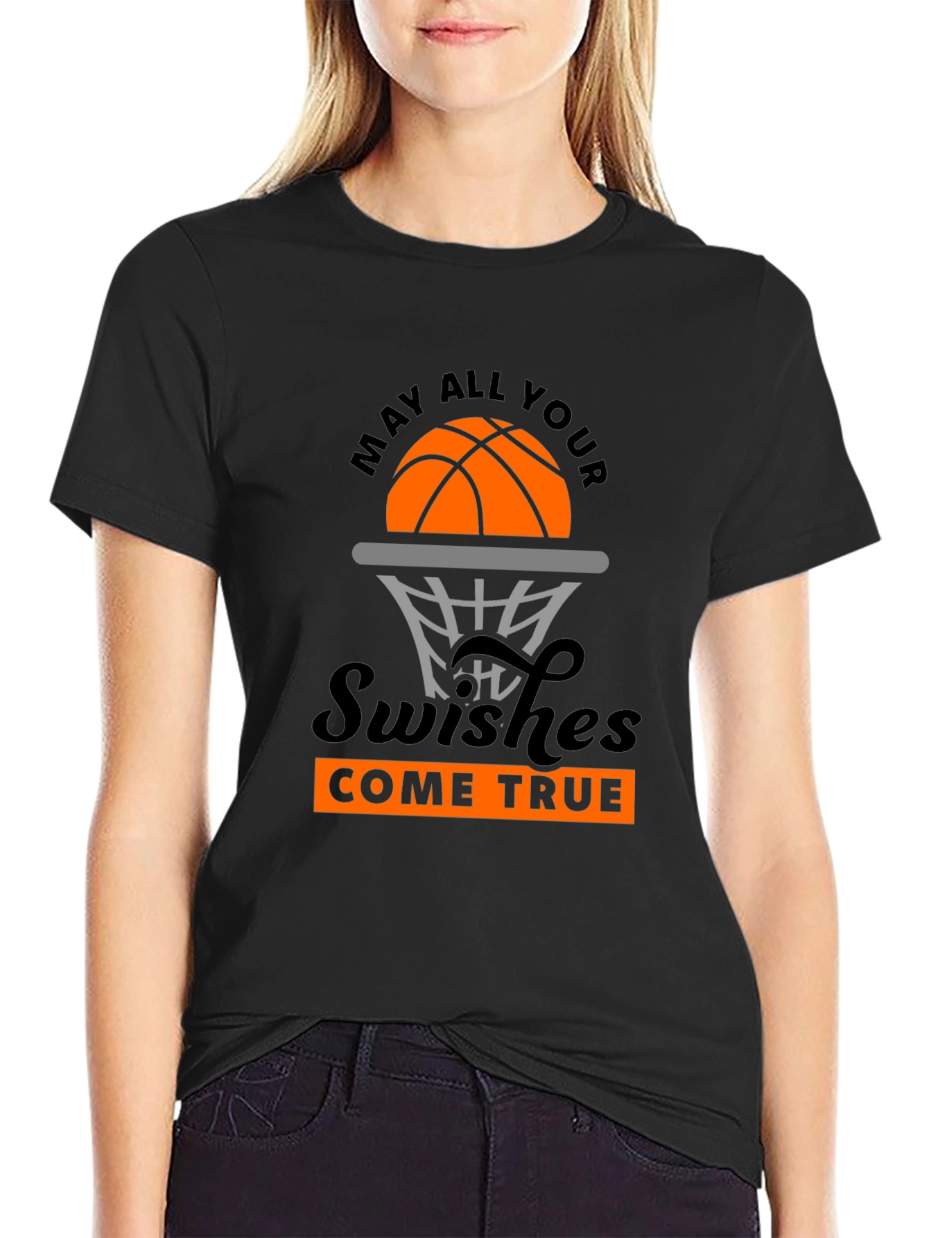 Basketball Wishes Graphic Tee