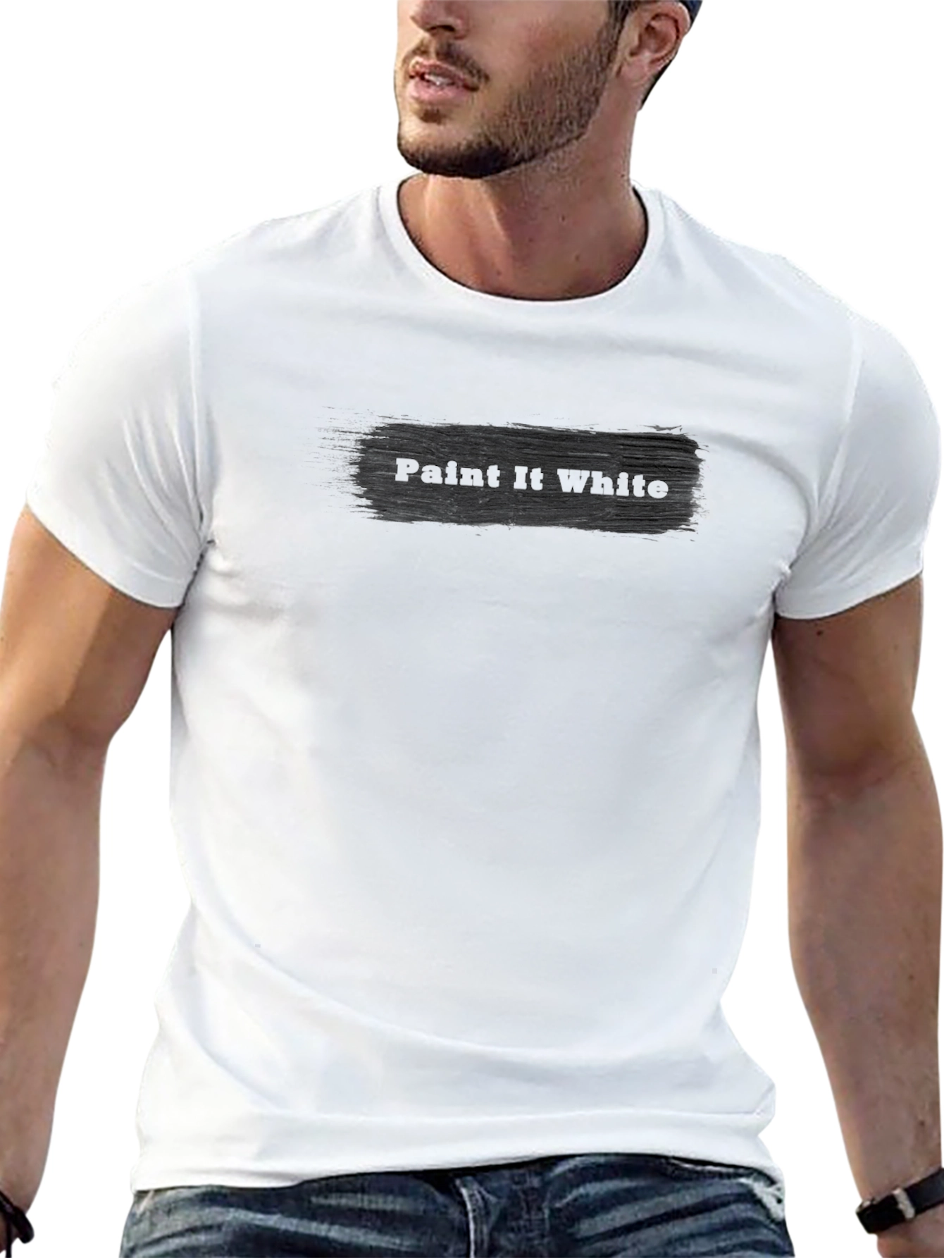 Paint It White Black T-Shirt
