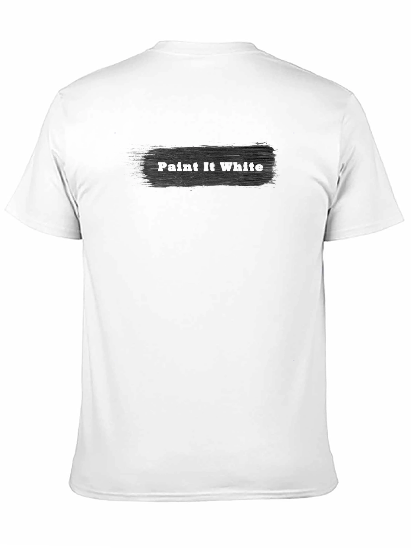 Paint It White Black T-Shirt