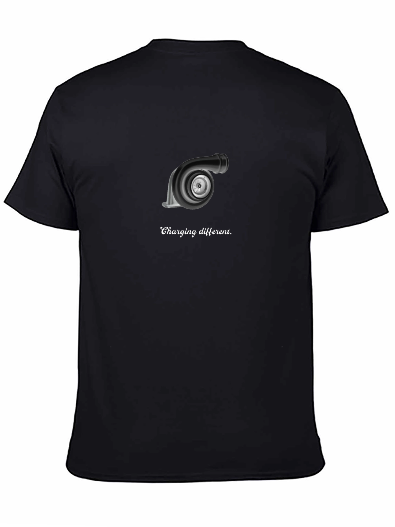 Charging Different Turbo T-Shirt - Black