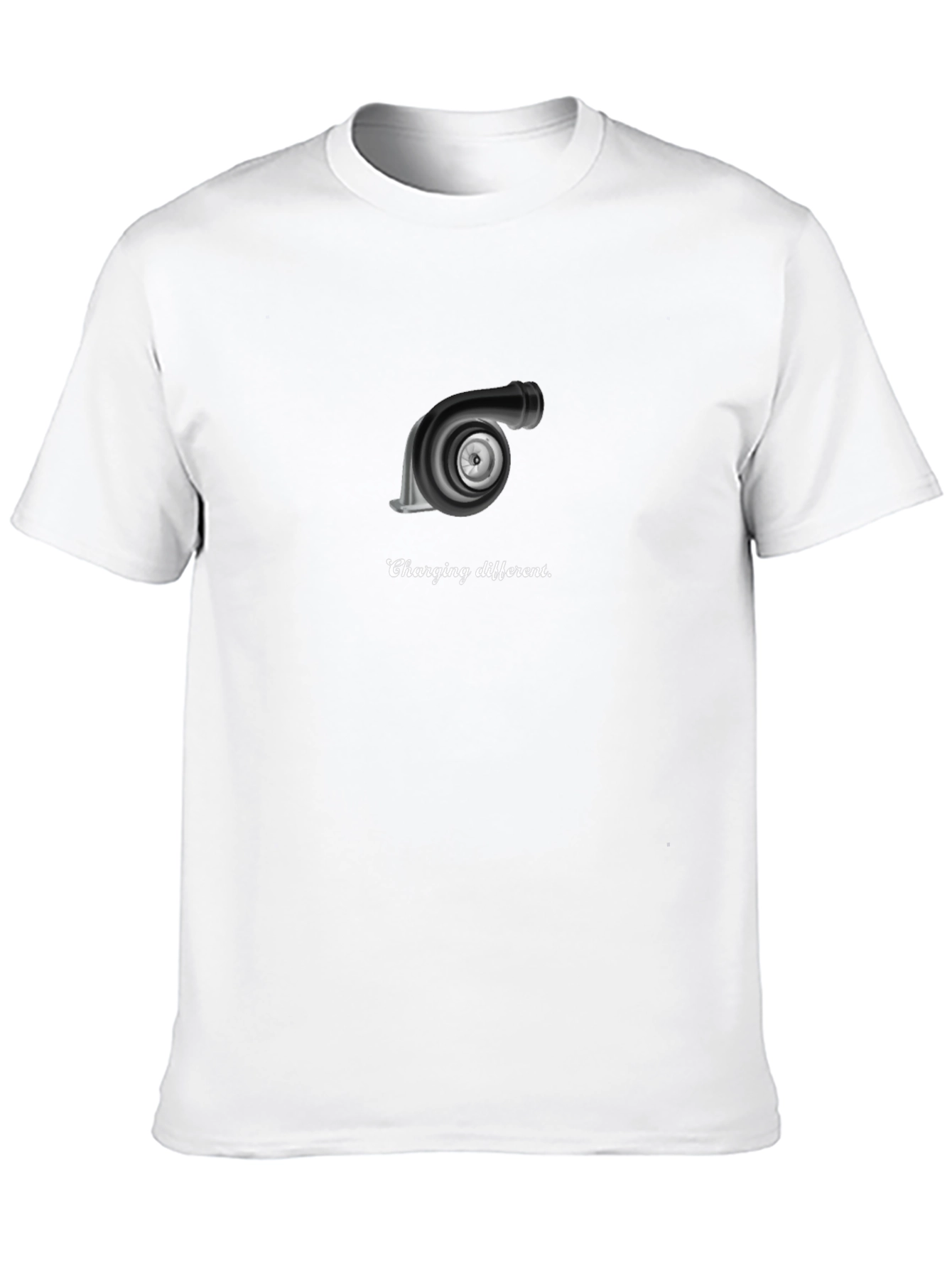 Charging Different Turbo T-Shirt - Black