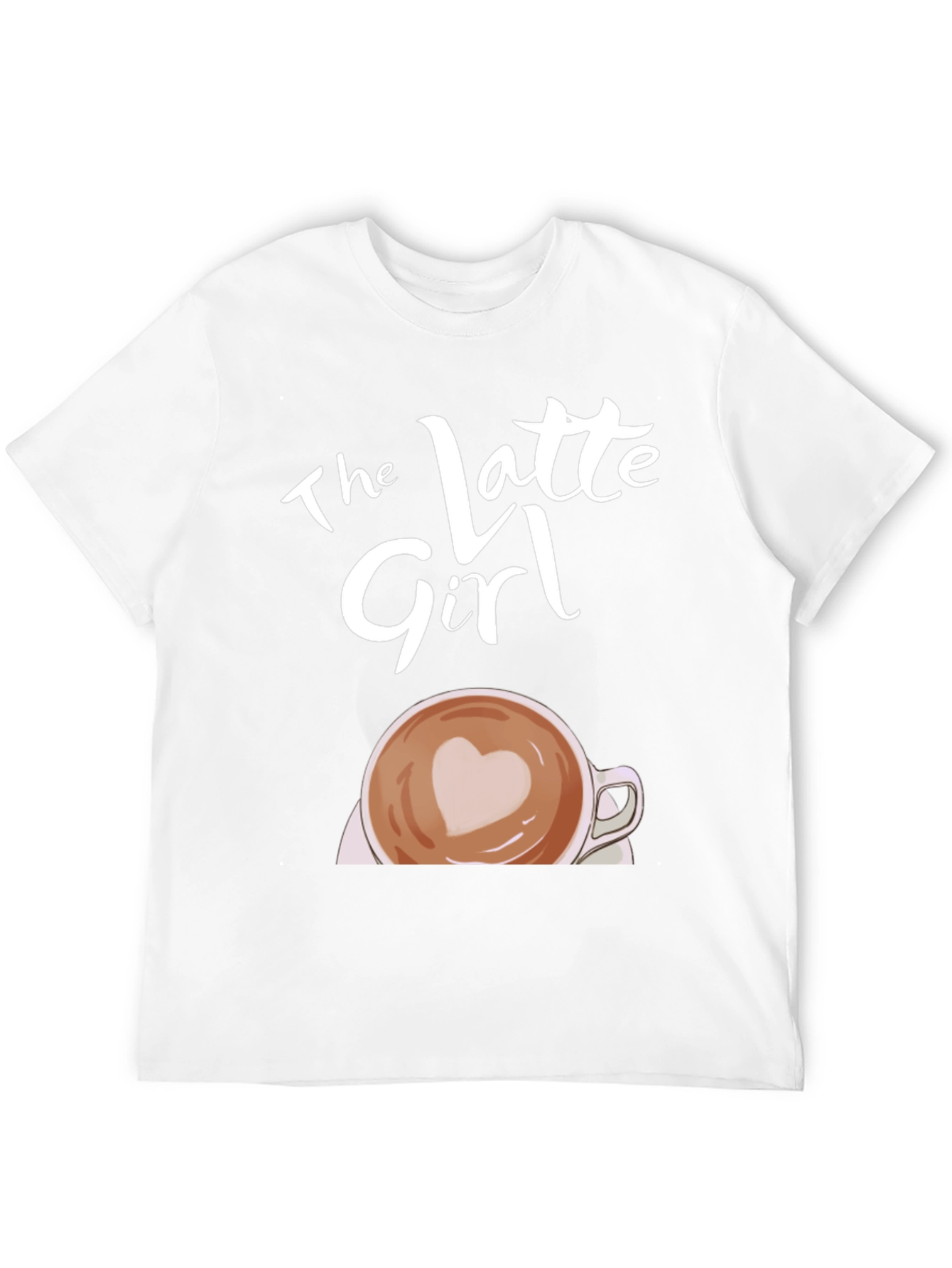 The Latte Girl T-Shirt - Coffee Lover Tee