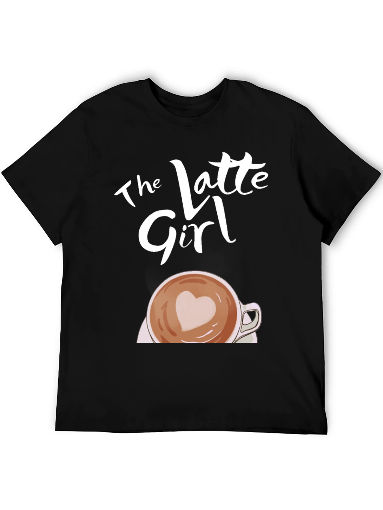 The Latte Girl T-Shirt - Coffee Lover Tee