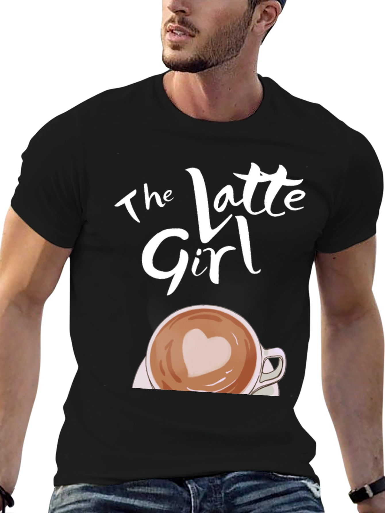 The Latte Girl T-Shirt - Coffee Lover Tee