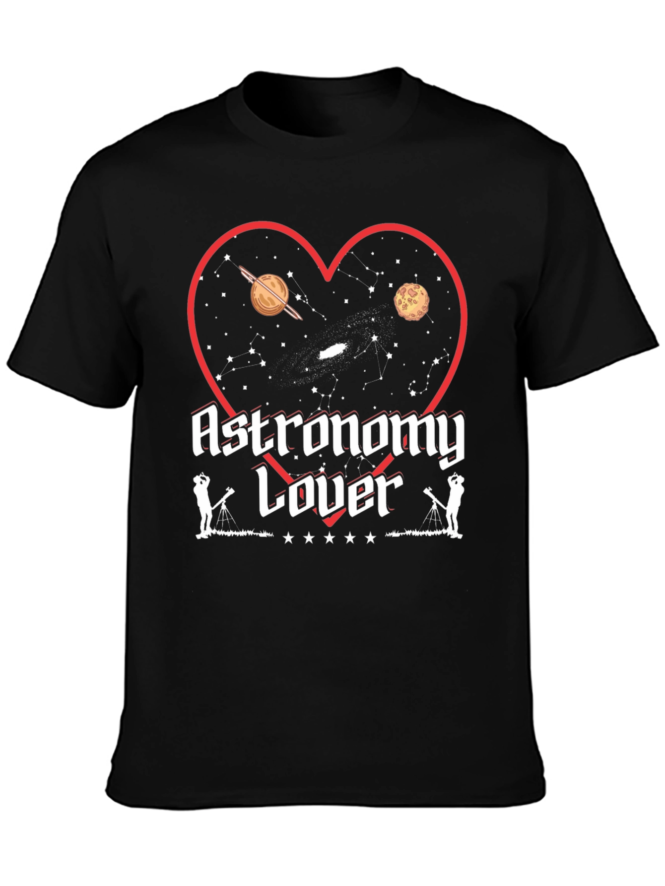 Astronomy Lover T-Shirt - Space Graphic Tee