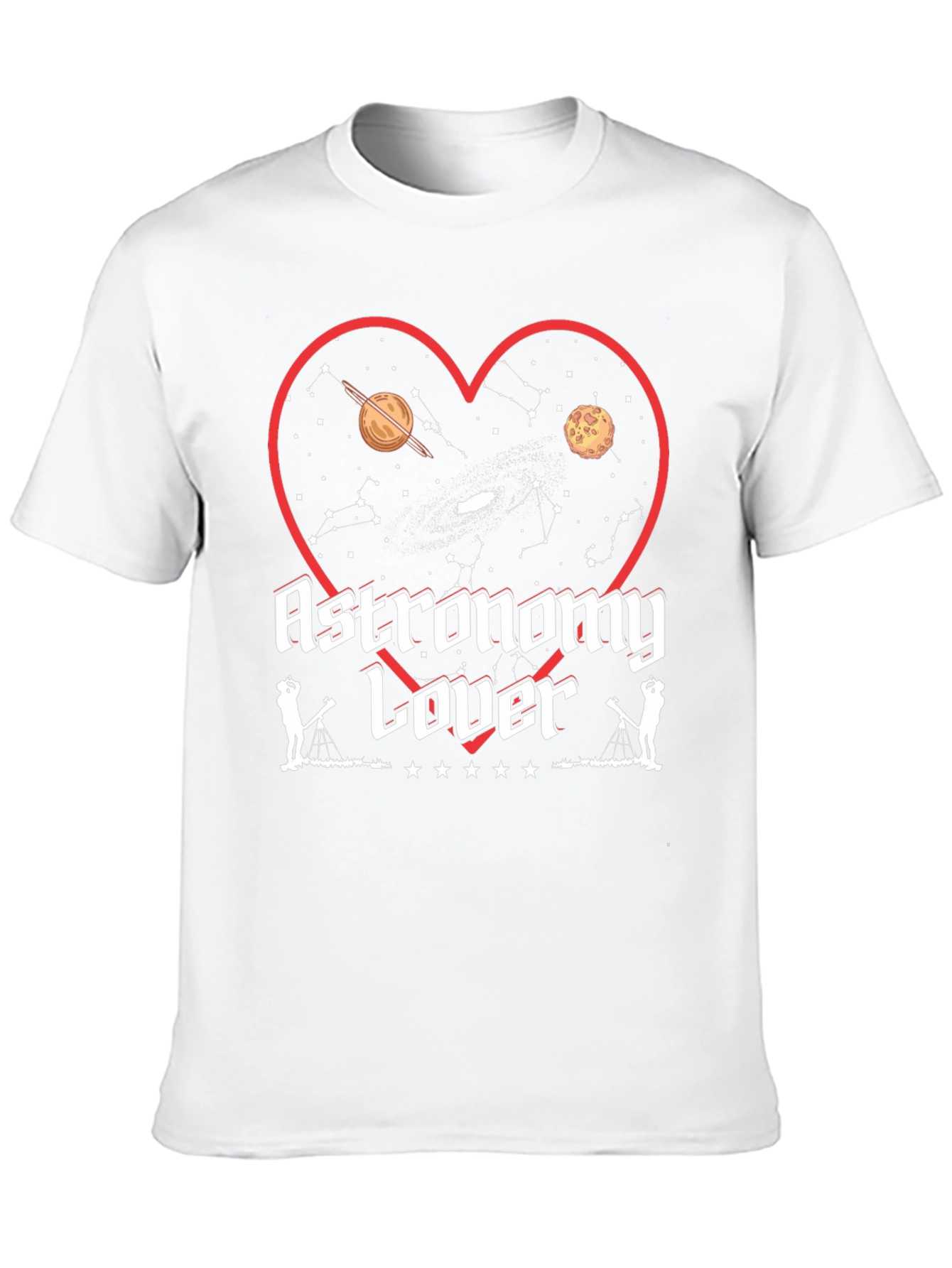 Astronomy Lover T-Shirt - Space Graphic Tee