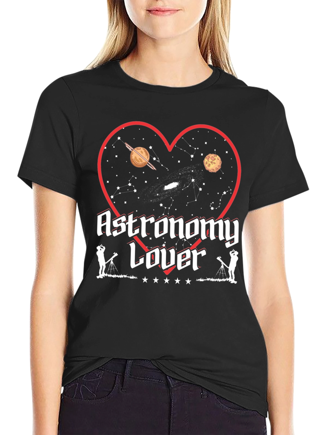 Astronomy Lover T-Shirt - Space Graphic Tee