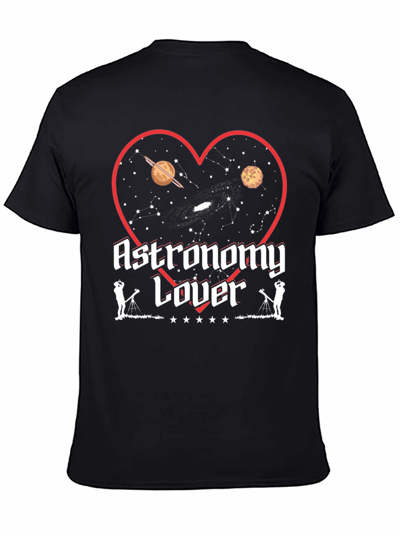 Astronomy Lover T-Shirt - Space Graphic Tee
