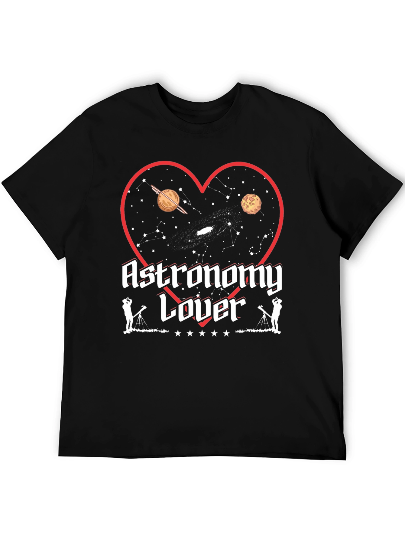 Astronomy Lover T-Shirt - Space Graphic Tee