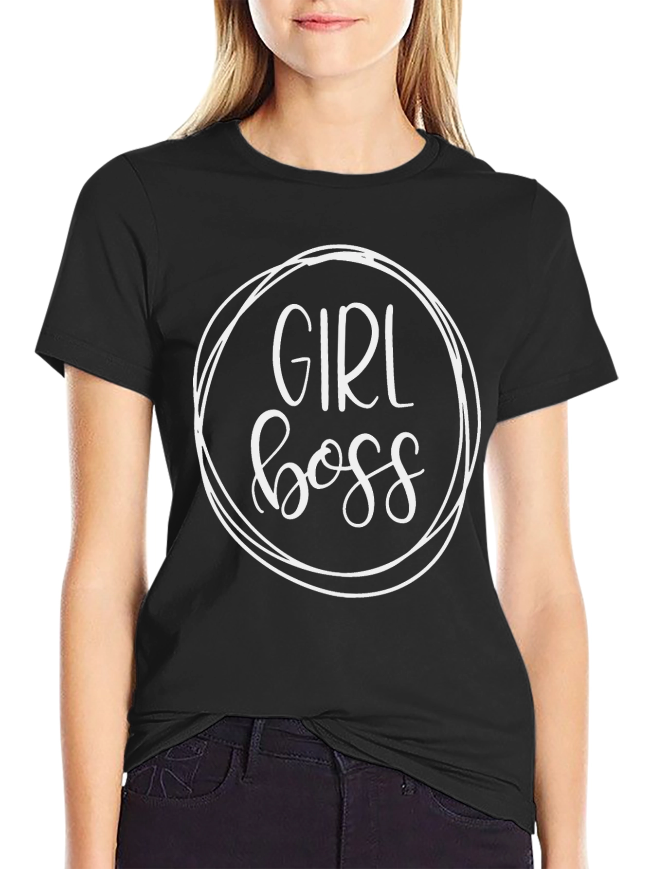 Girl Boss Graphic Tee - Empowering Womens Fashion