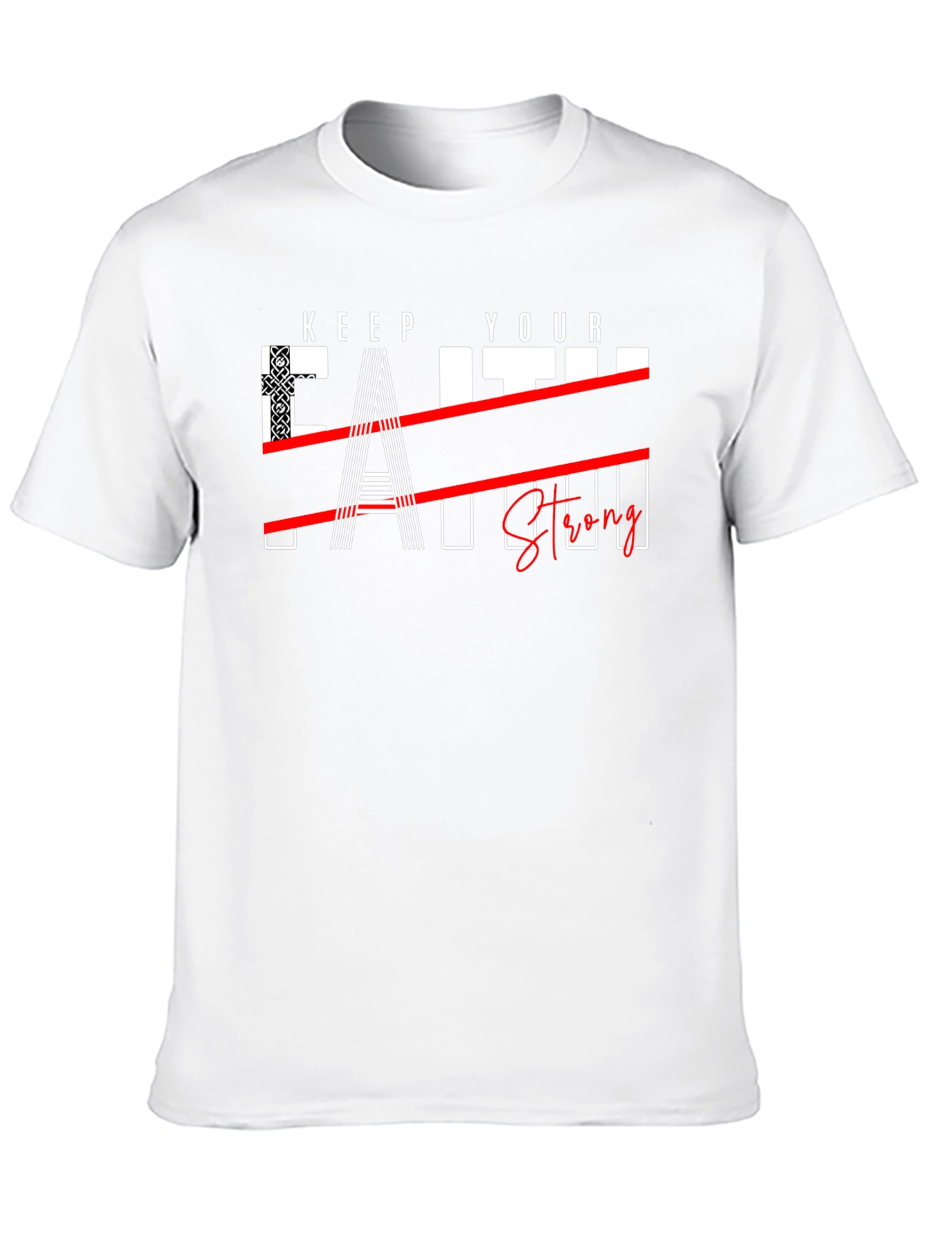 Keep Your Faith Strong Graphic Tee