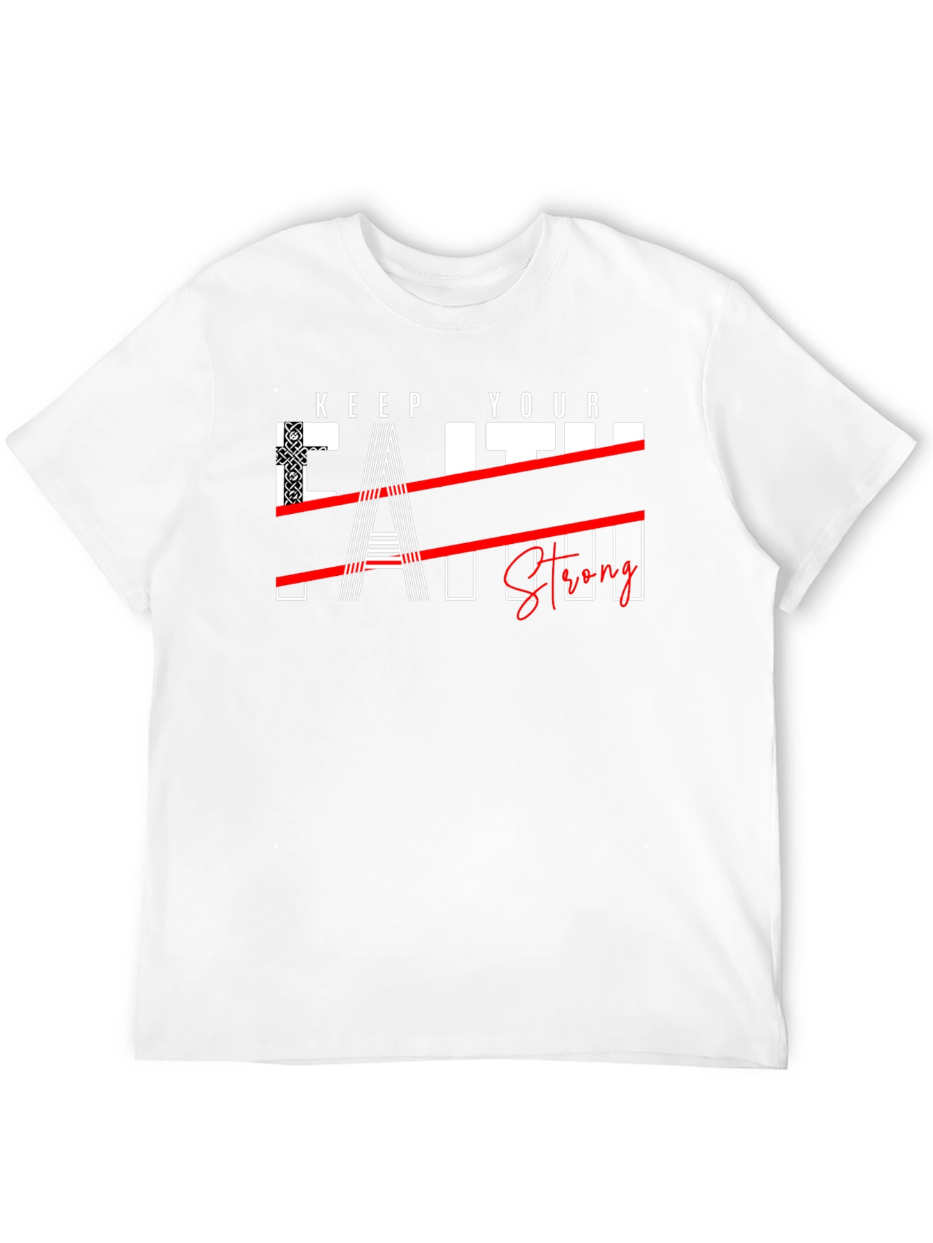 Keep Your Faith Strong Graphic Tee