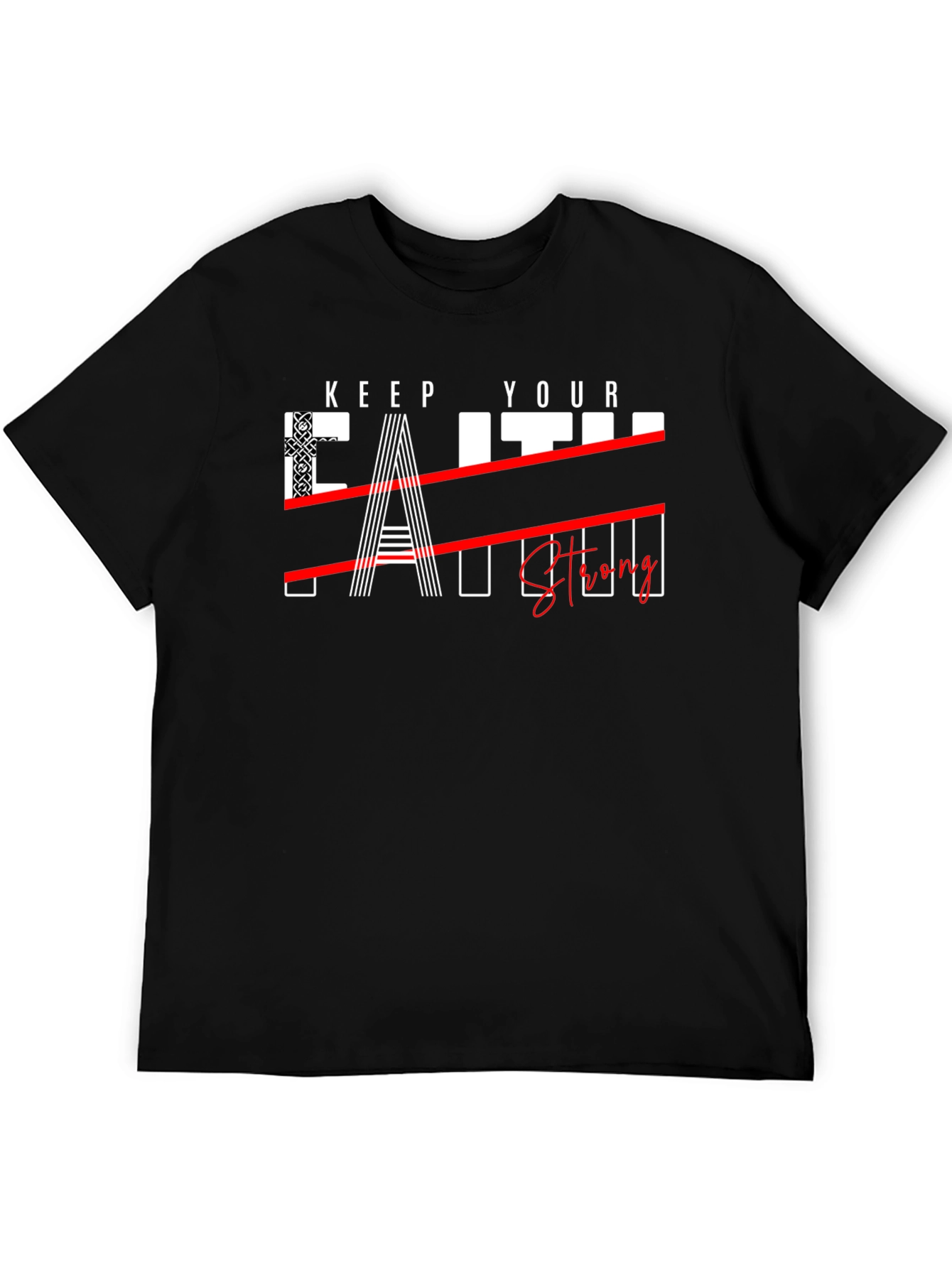 Keep Your Faith Strong Graphic Tee