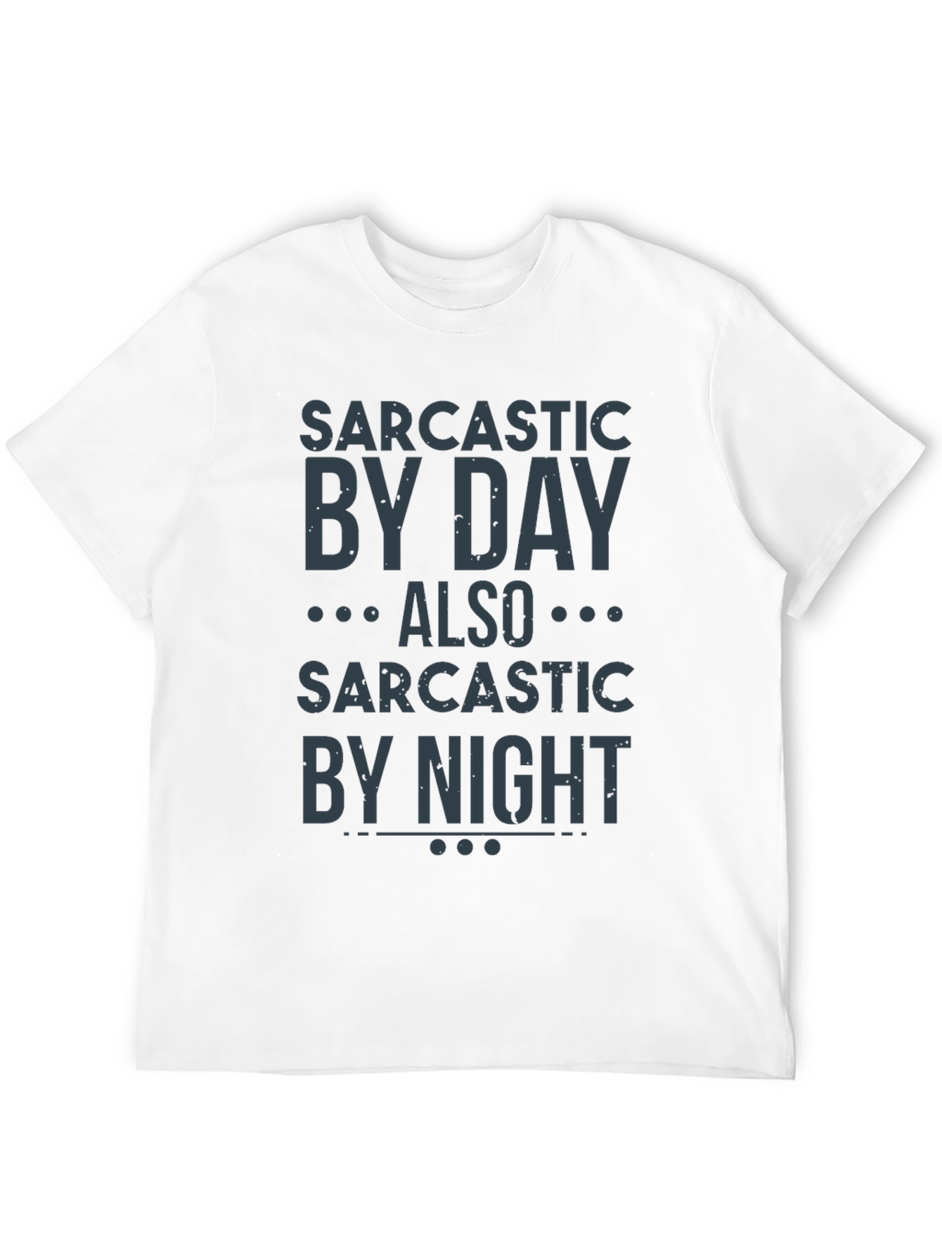 Sarcastic Day & Night Graphic Tee