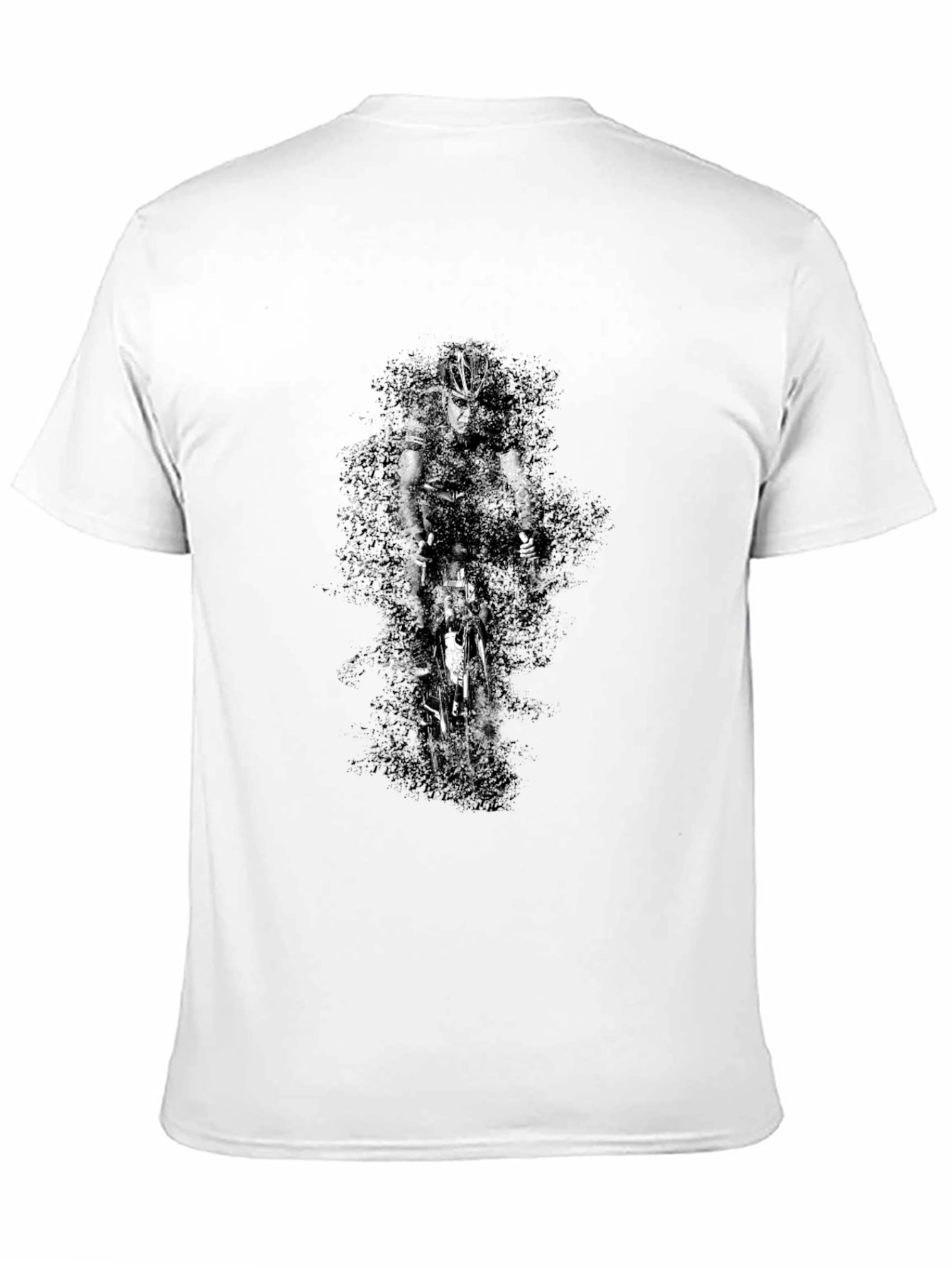 Cyclist Graphic Tee - Black