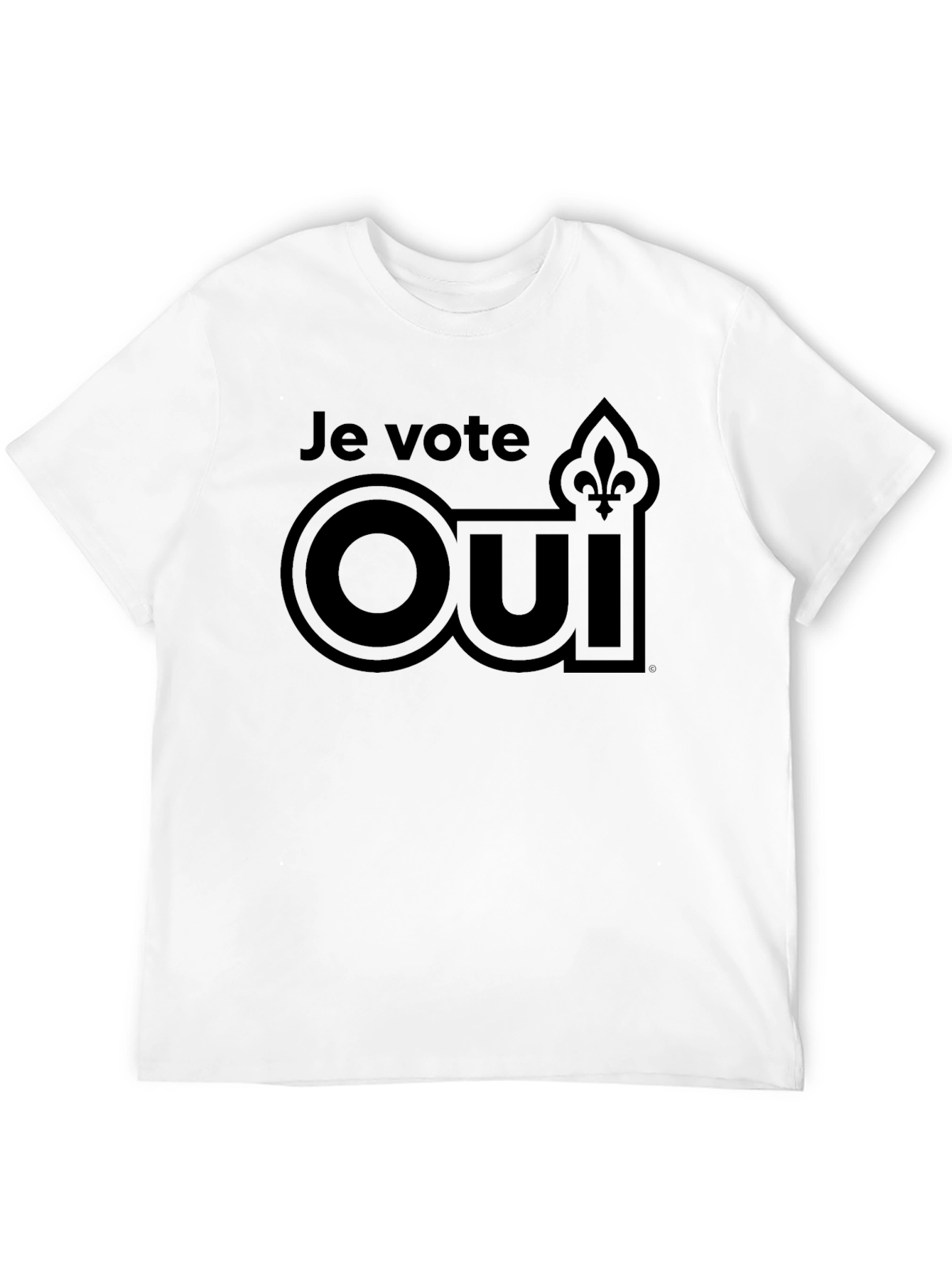 Je Vote Oui T-Shirt - Support Quebec!