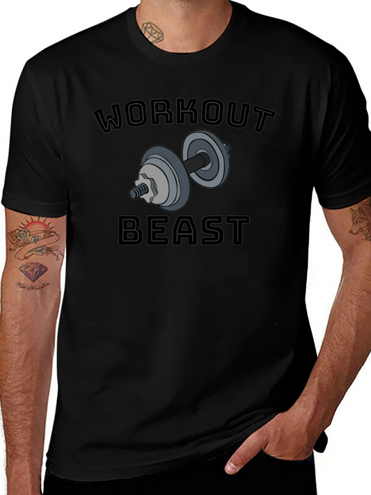 Workout Beast T-Shirt: Fitness Apparel