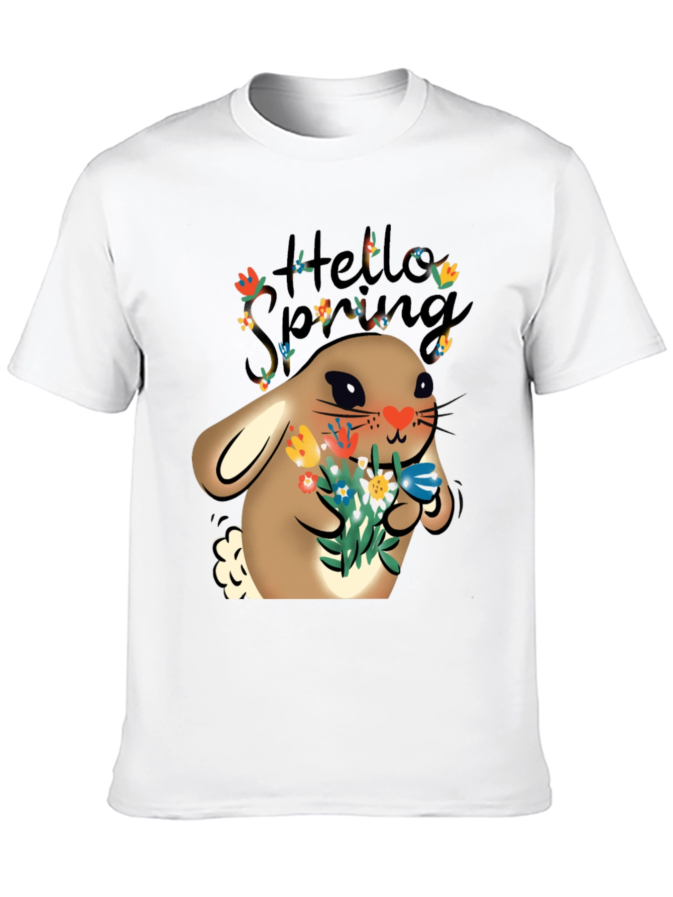 Hello Spring Bunny T-Shirt