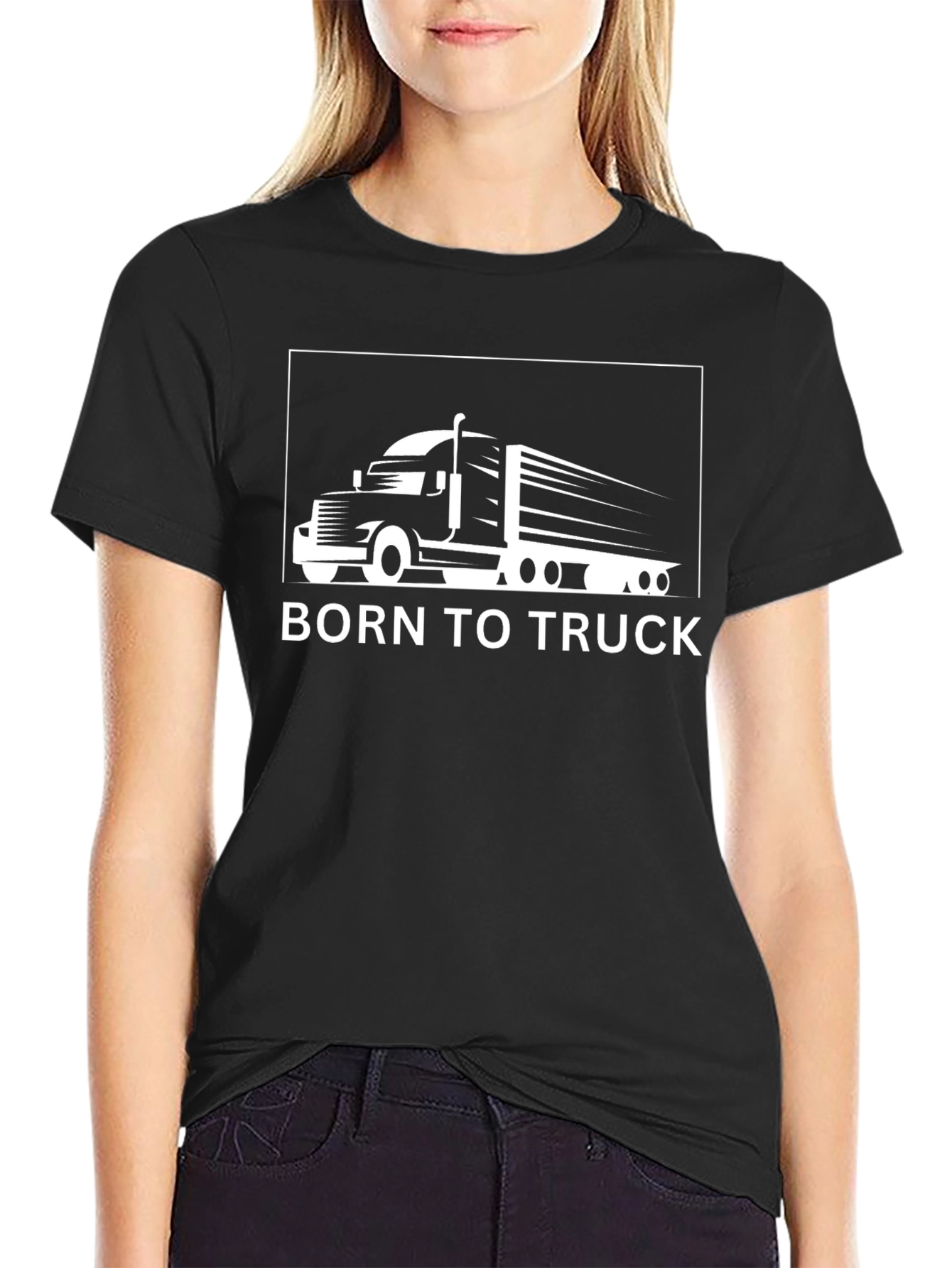 Born to Truck T-Shirt - Trucker Graphic Tee